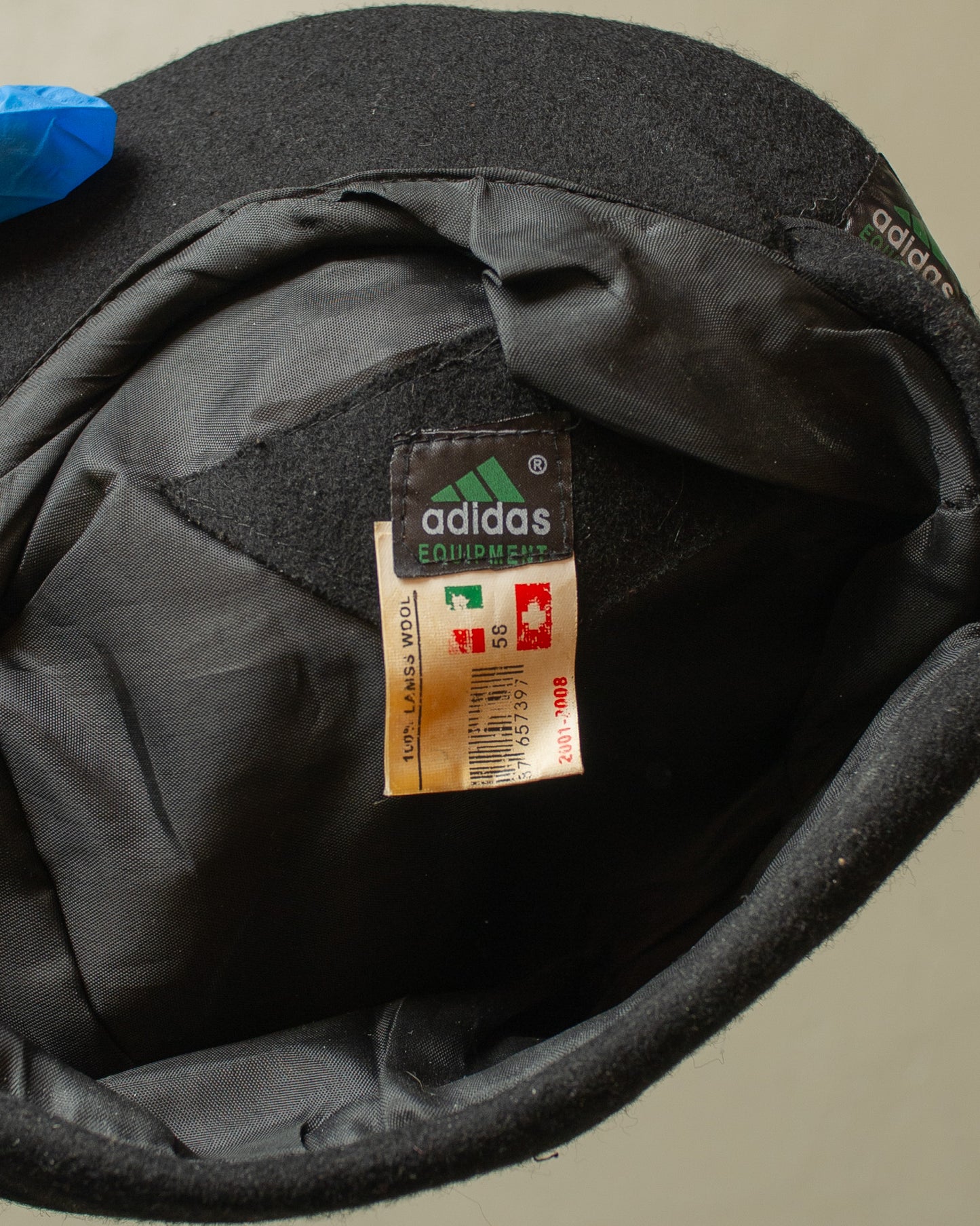 1990s (Bootleg?) Adidas Equipment Flat Cap black