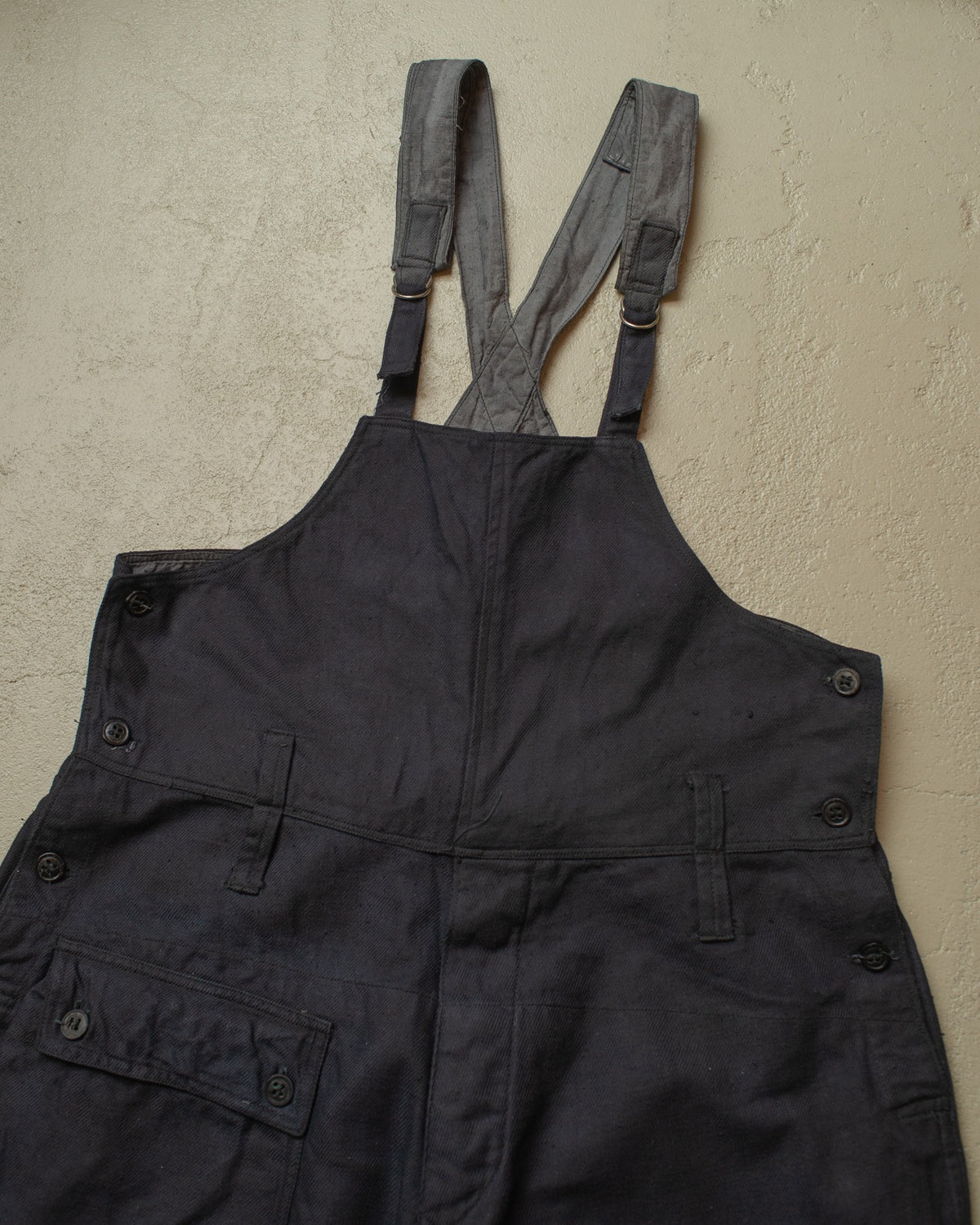1970s Soviet Army Tank Overall black - W35 L25