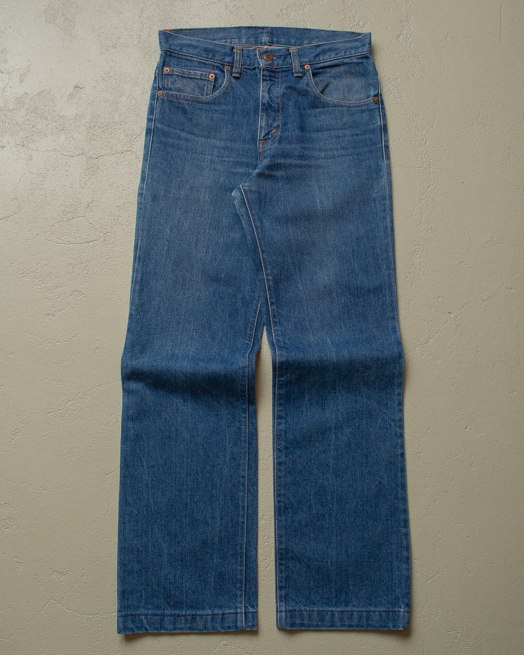 70s Levi´s straight Leg Jeans mid wash - 30x32