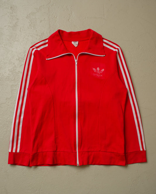 1980s Adidas Eintracht Hannover Track Jacket red - M/L