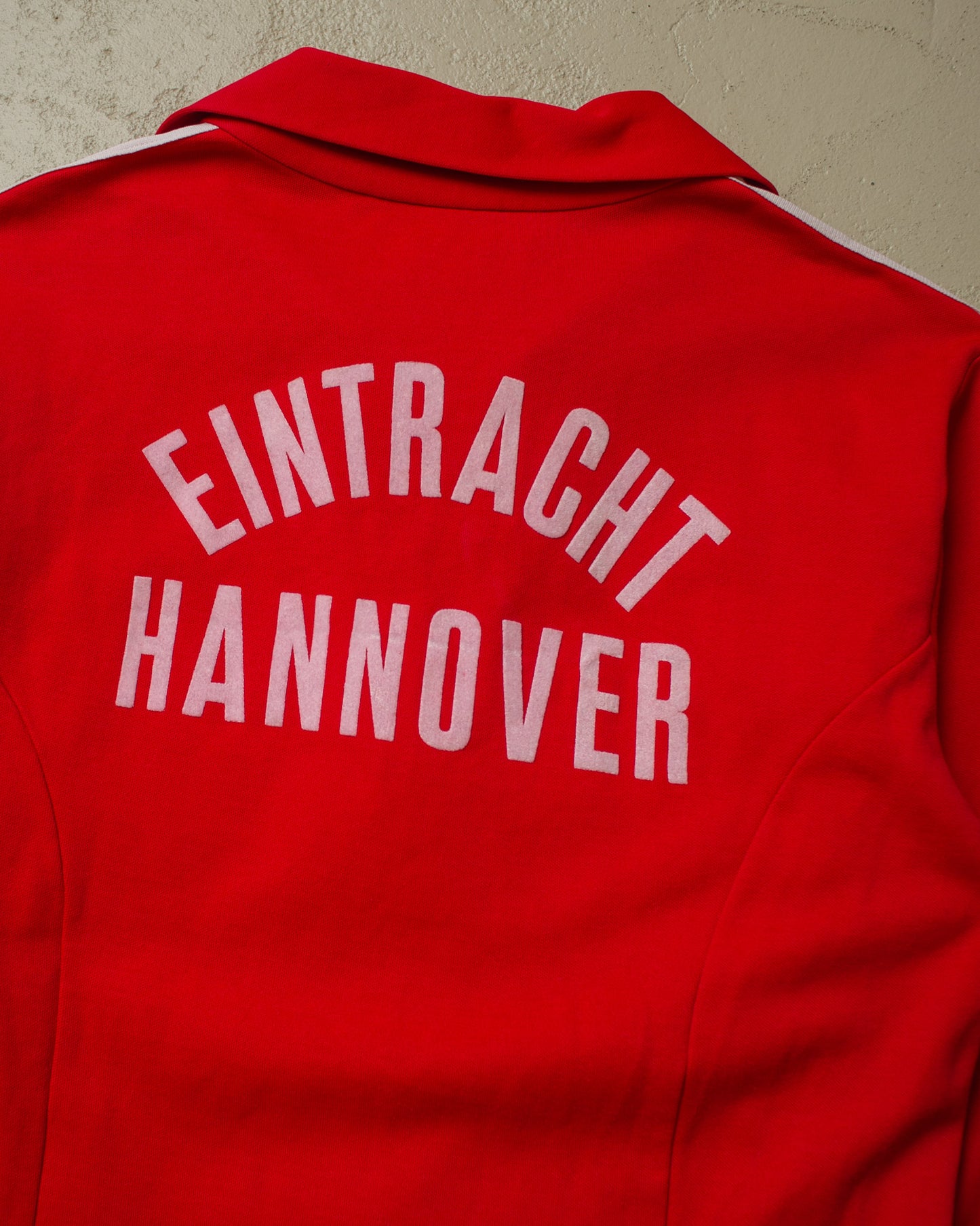 1980s Adidas Eintracht Hannover Track Jacket red - M/L
