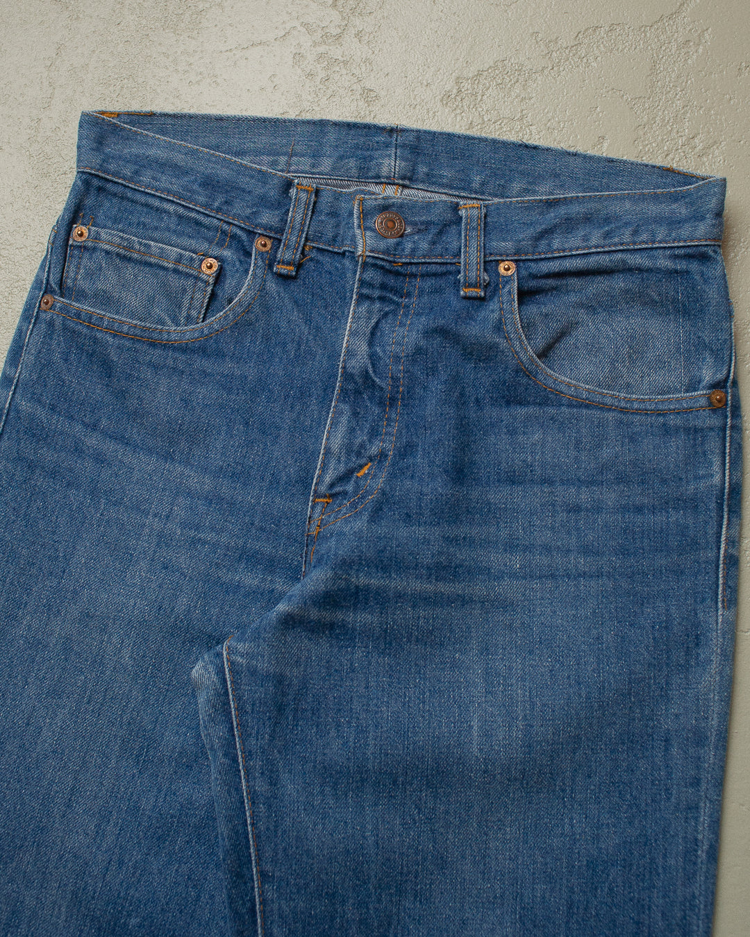 70s Levi´s straight Leg Jeans mid wash - 30x32