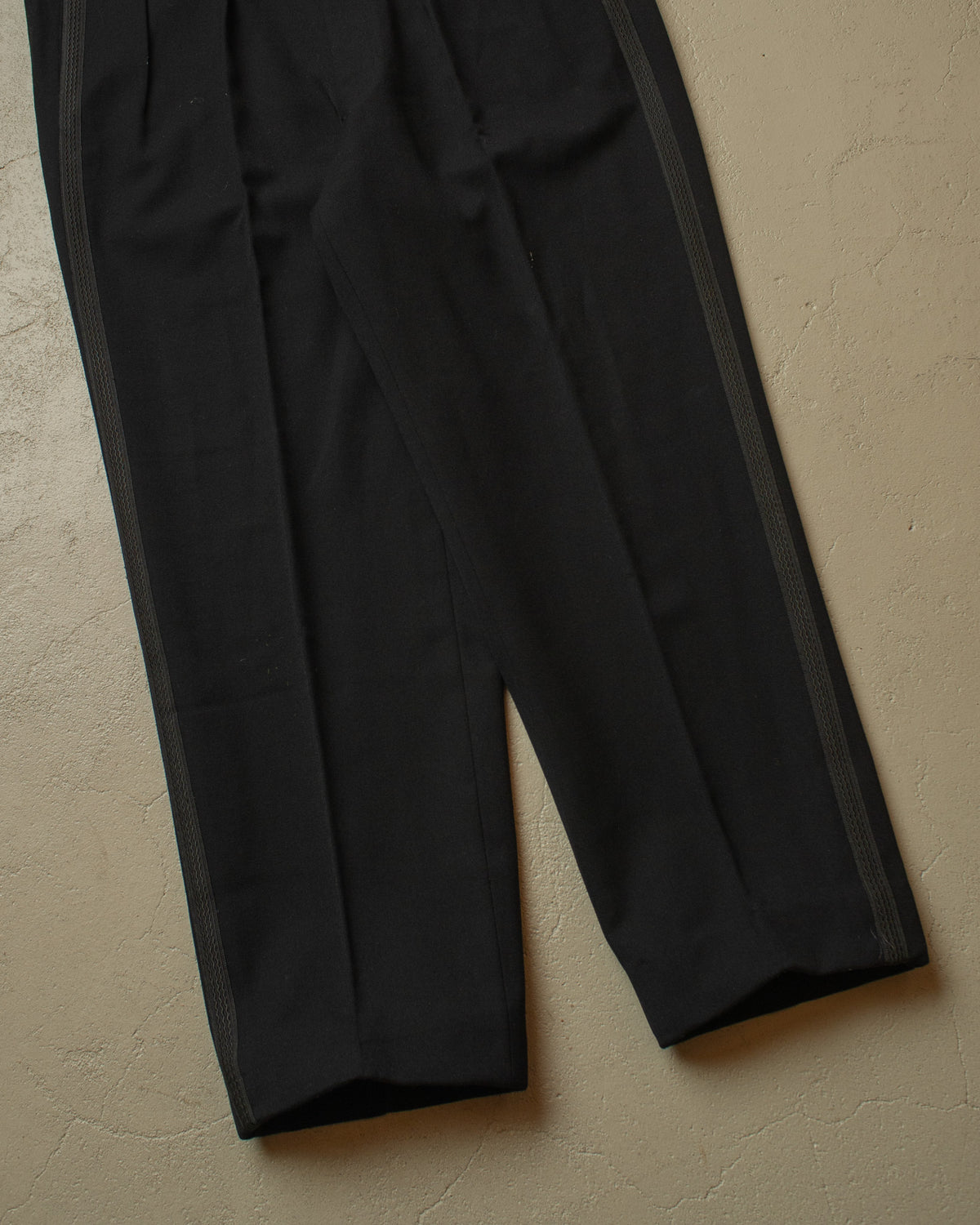 1950 dated German Wool Suit Pants black - W37 L27,5