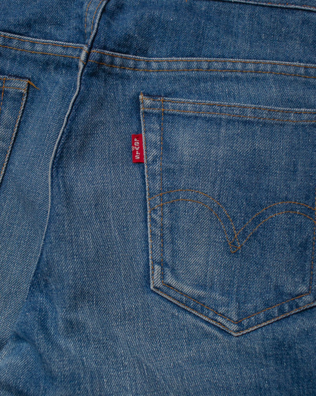 70s Levi´s straight Leg Jeans mid wash - 30x32