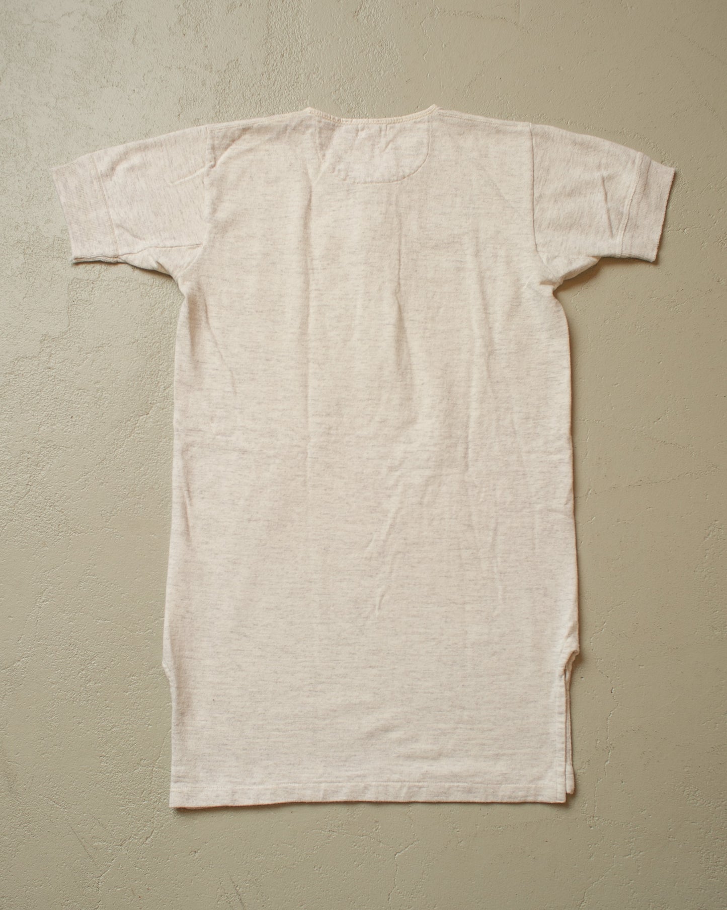 1940s Cotton Henley Undershirt grey - S/M