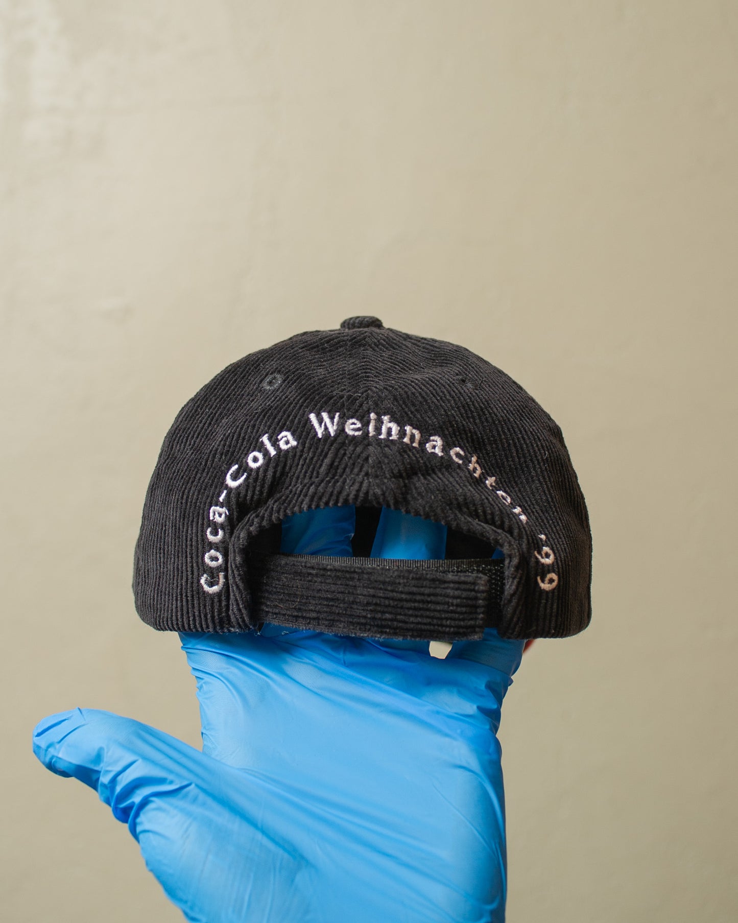 1999 Coca-Cola Truck Corduroy Strapback black/red