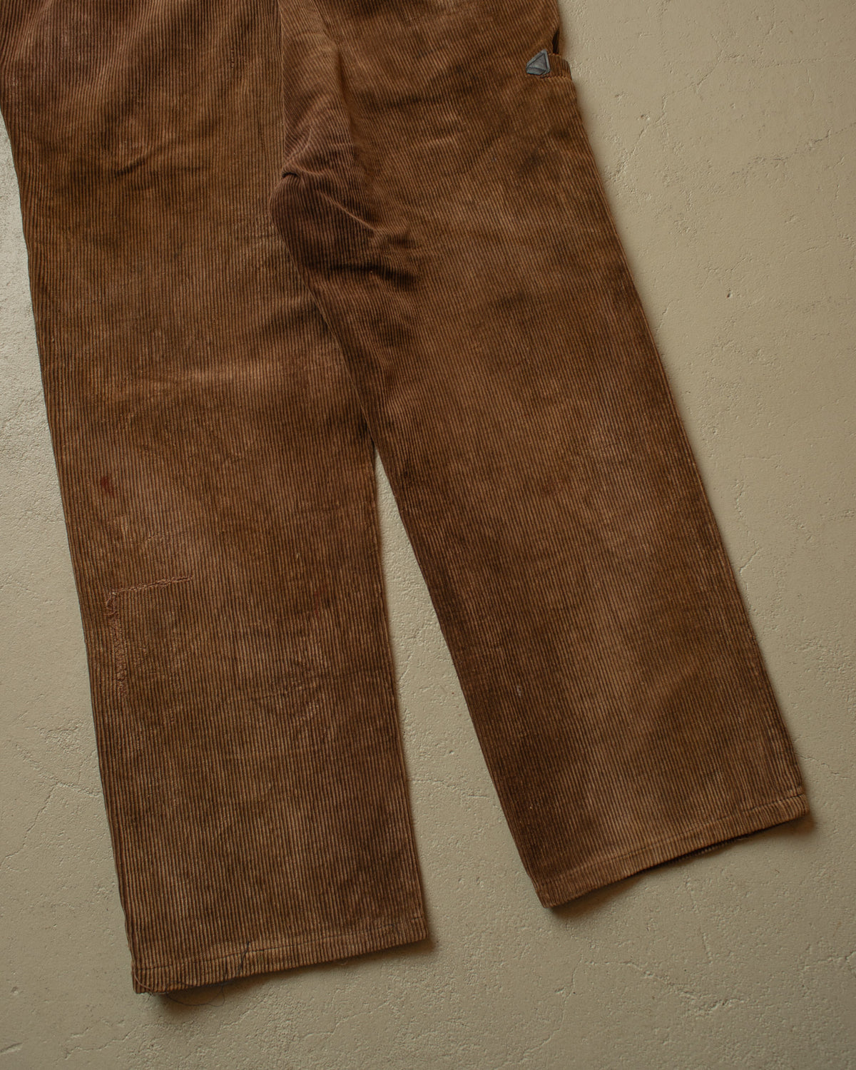 1960s German Corduroy Work Pants brown - W37 L27