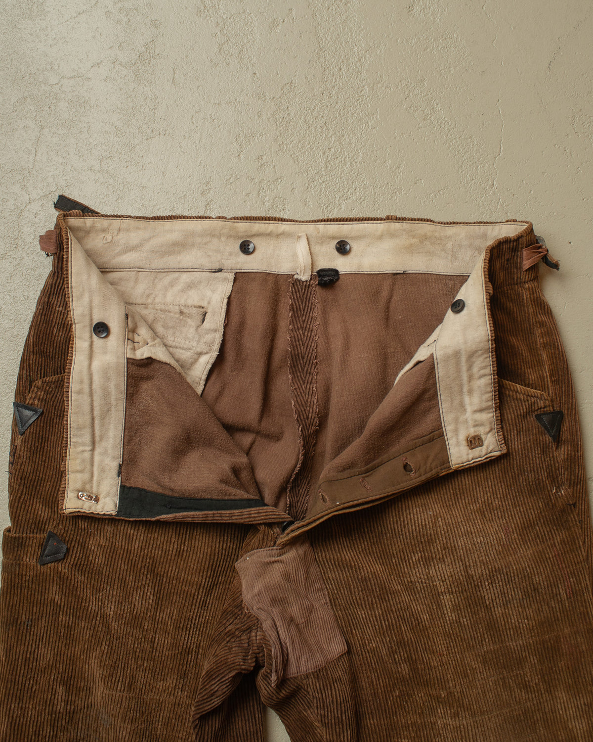 1960s German Corduroy Work Pants brown - W37 L27