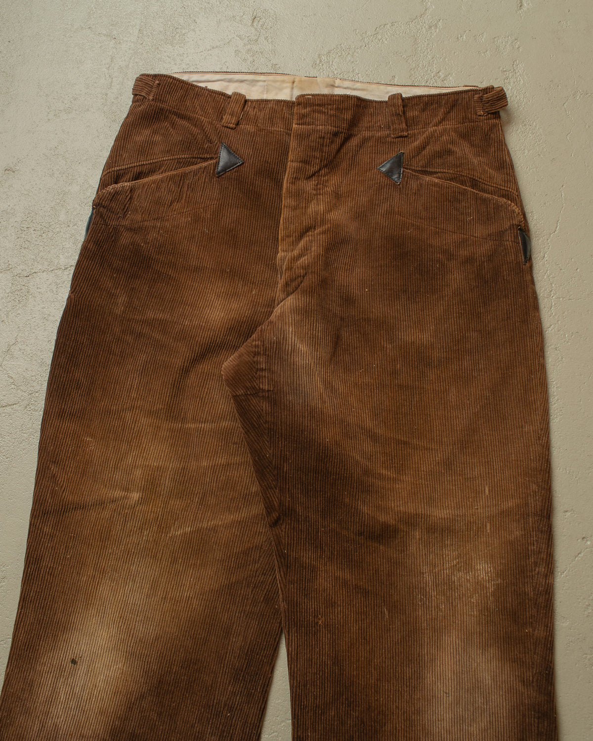 1960s German Corduroy Work Pants brown - W31,5 L28