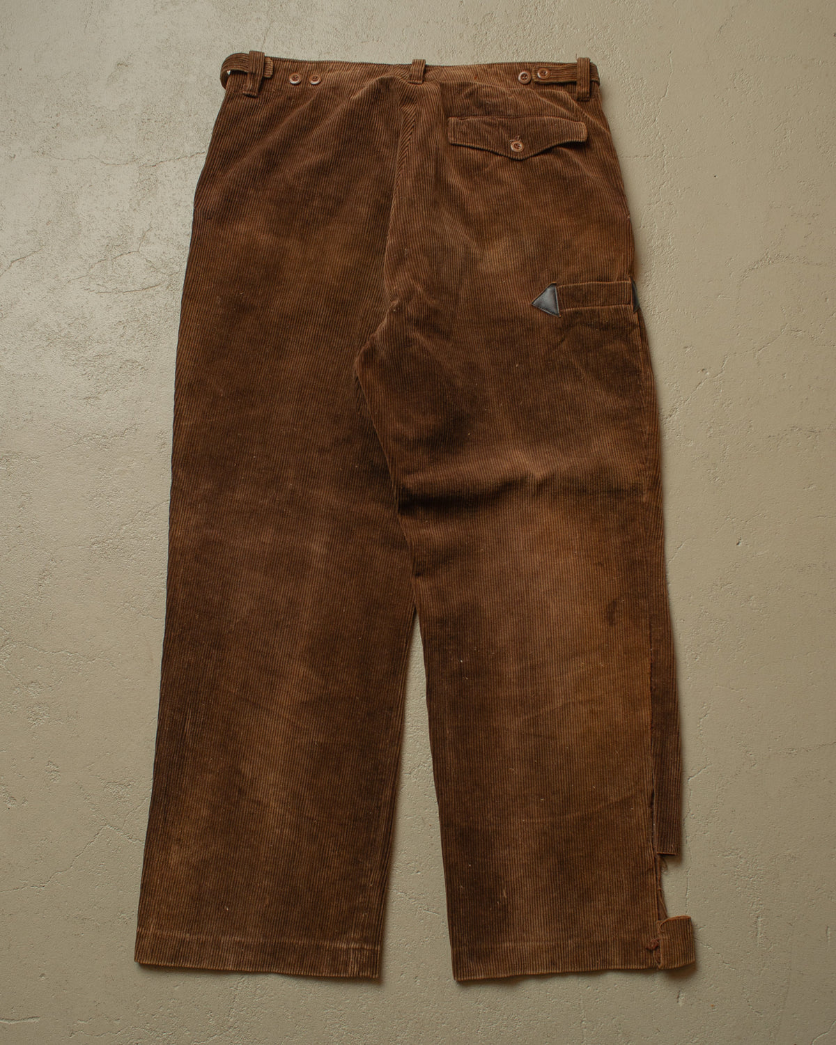 1960s German Corduroy Work Pants brown - W31,5 L28