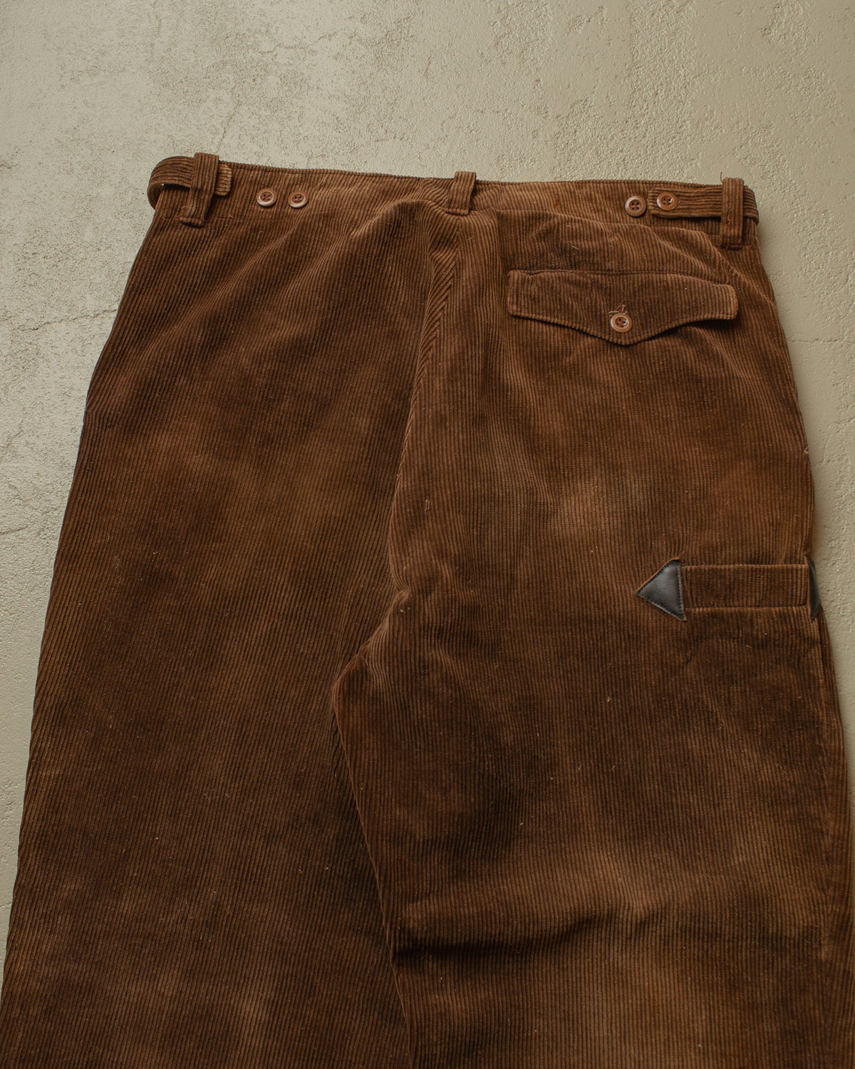 1960s German Corduroy Work Pants brown - W31,5 L28