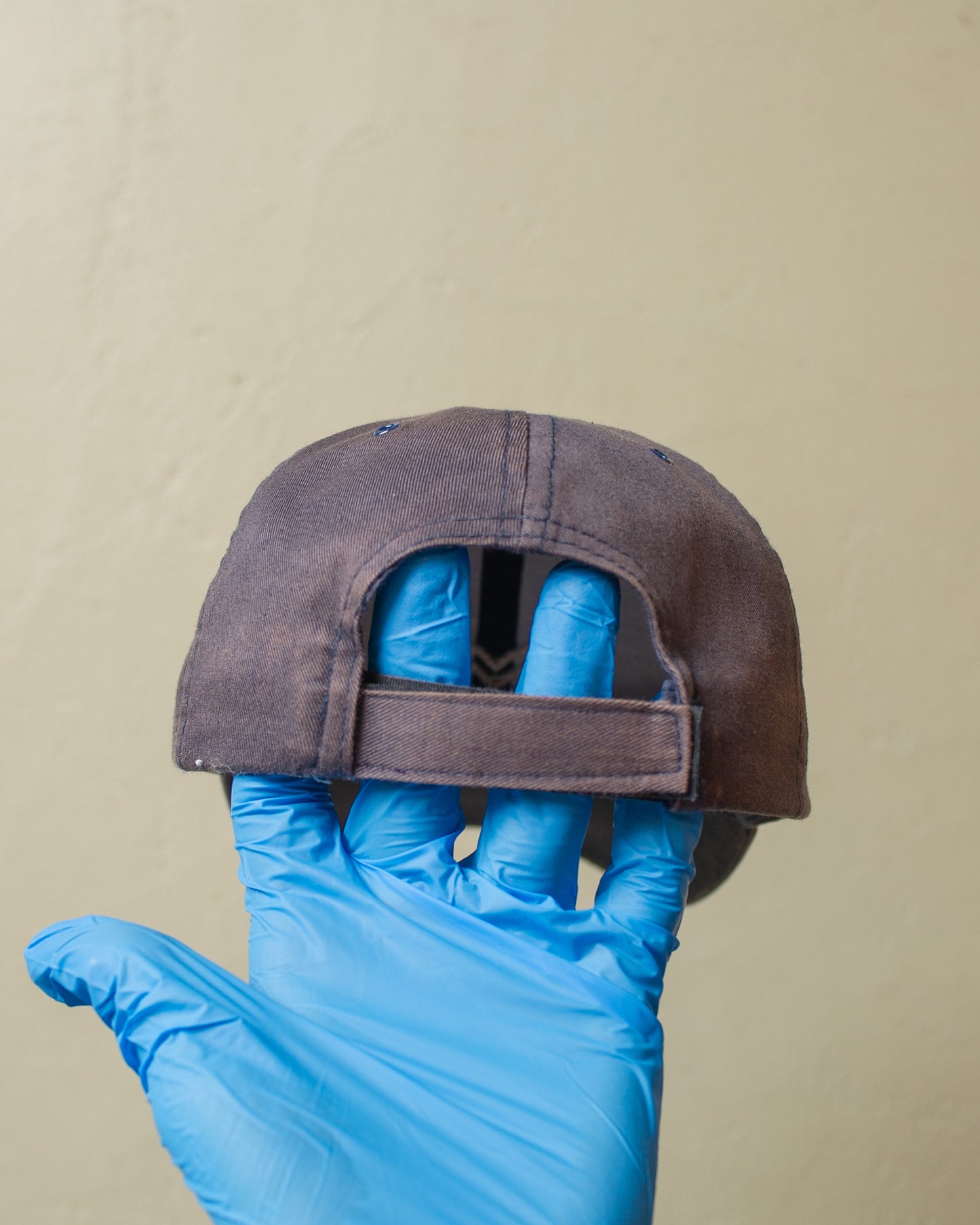 1990s Faded Trigema Strapback blue