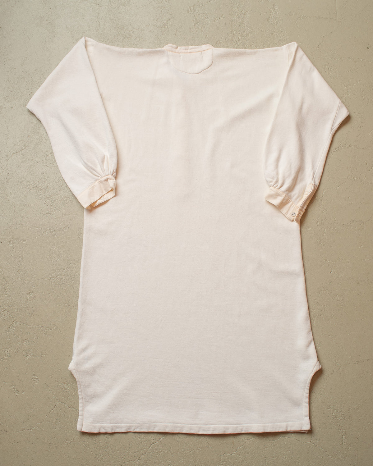 1920s/30s German "Maco" Winter Cotton Undershirt white - M/L