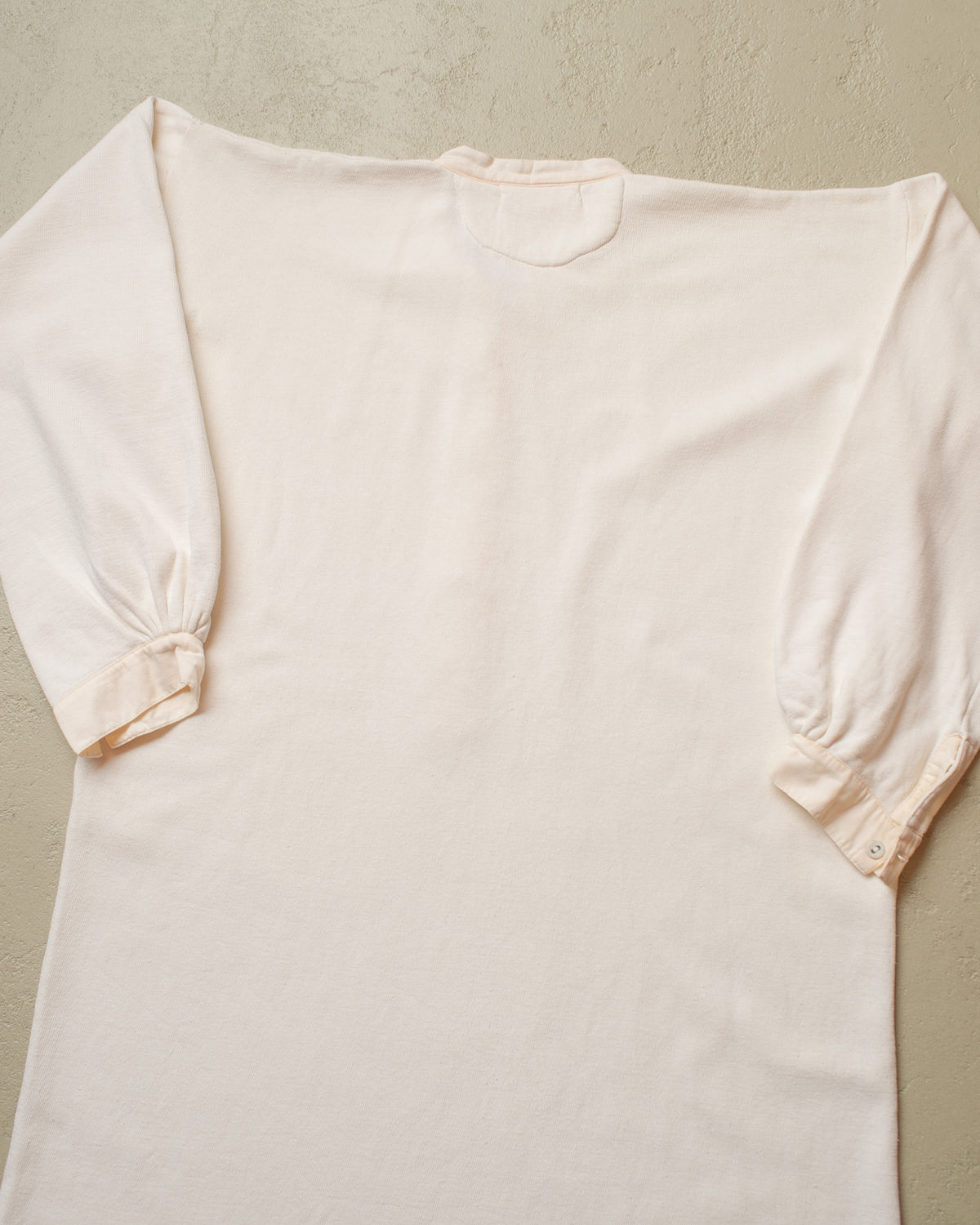 1920s/30s German "Maco" Winter Cotton Undershirt white - M/L