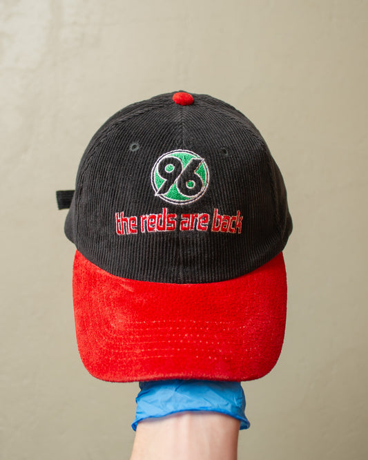 2002 Hannnover 96 Corduroy Strapback black/red