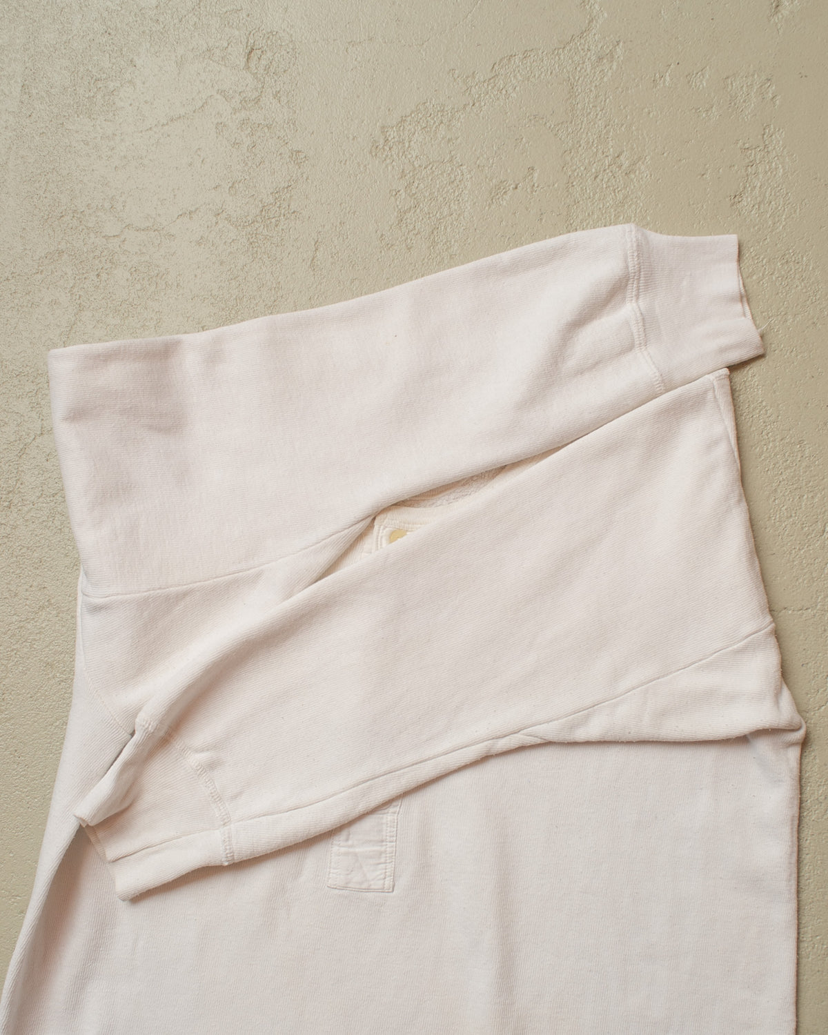 1930s/40s German "Henkelplüsch" Winter Cotton Undershirt white - XS/S