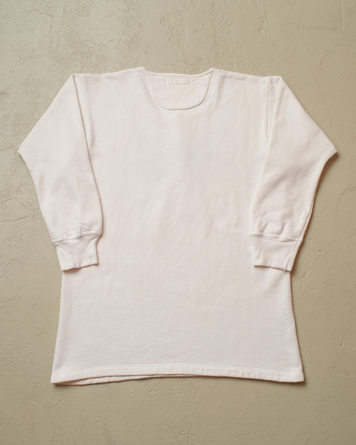 1930s/40s German "Henkelplüsch" Winter Cotton Undershirt white - XS/S