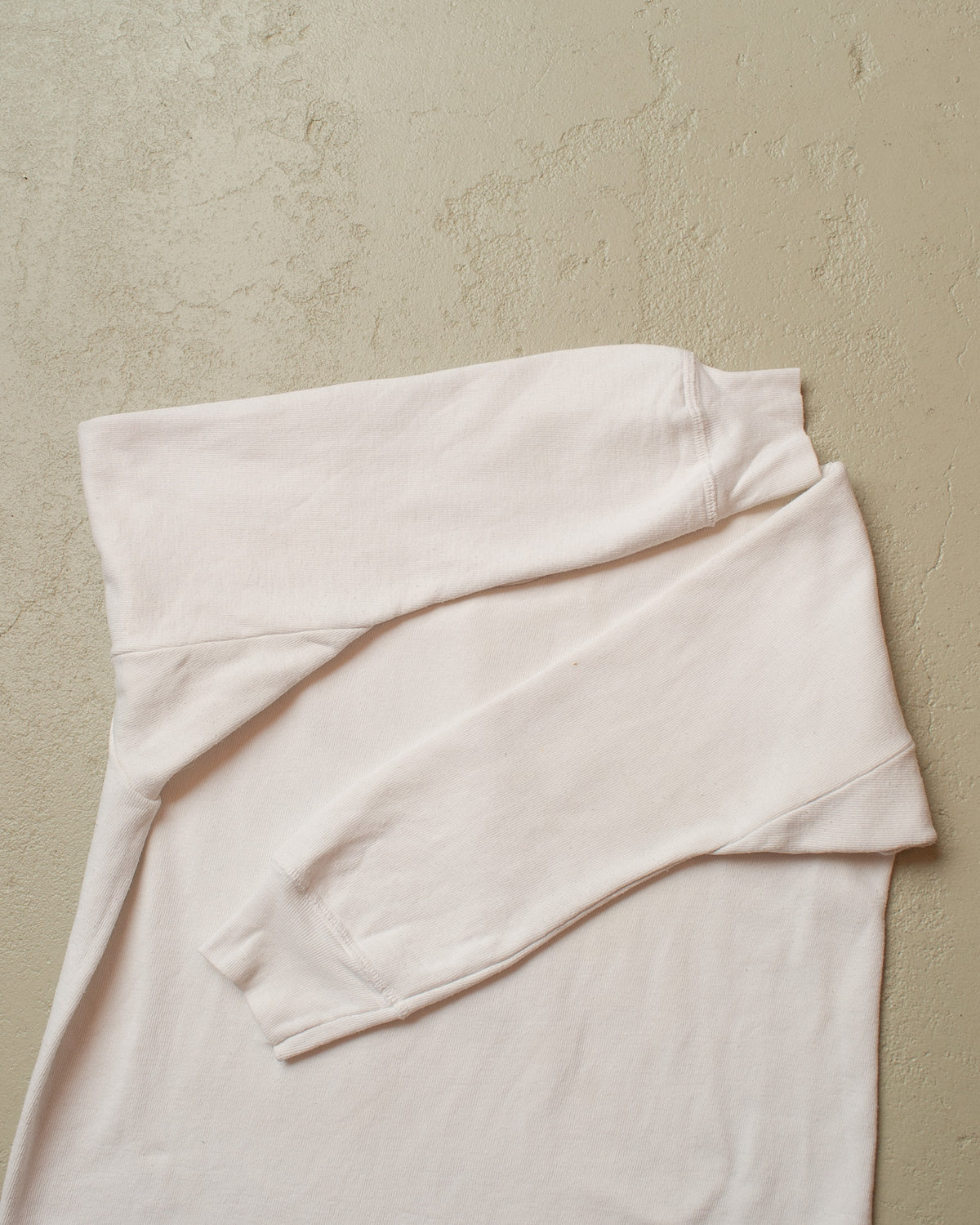 1930s/40s German "Henkelplüsch" Winter Cotton Undershirt white - XS/S