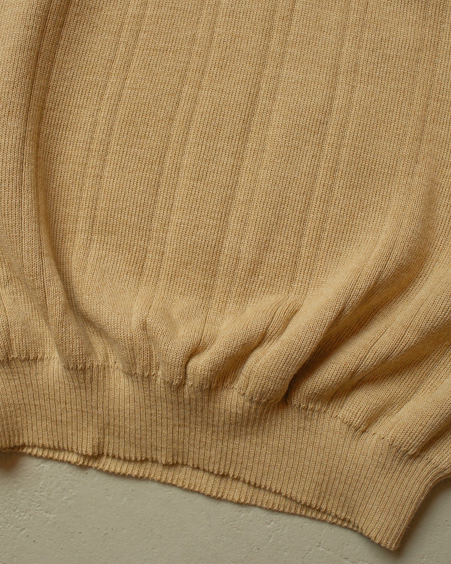 1990s unworn Polizei V-Neck Sweater beige - L/XL