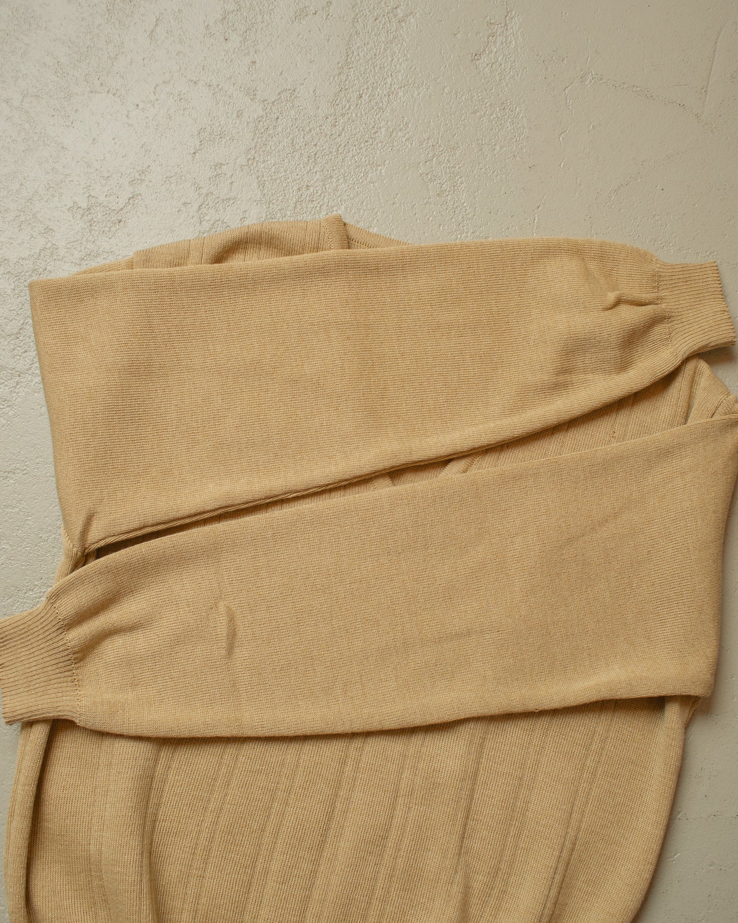 1990s unworn Polizei V-Neck Sweater beige - L/XL