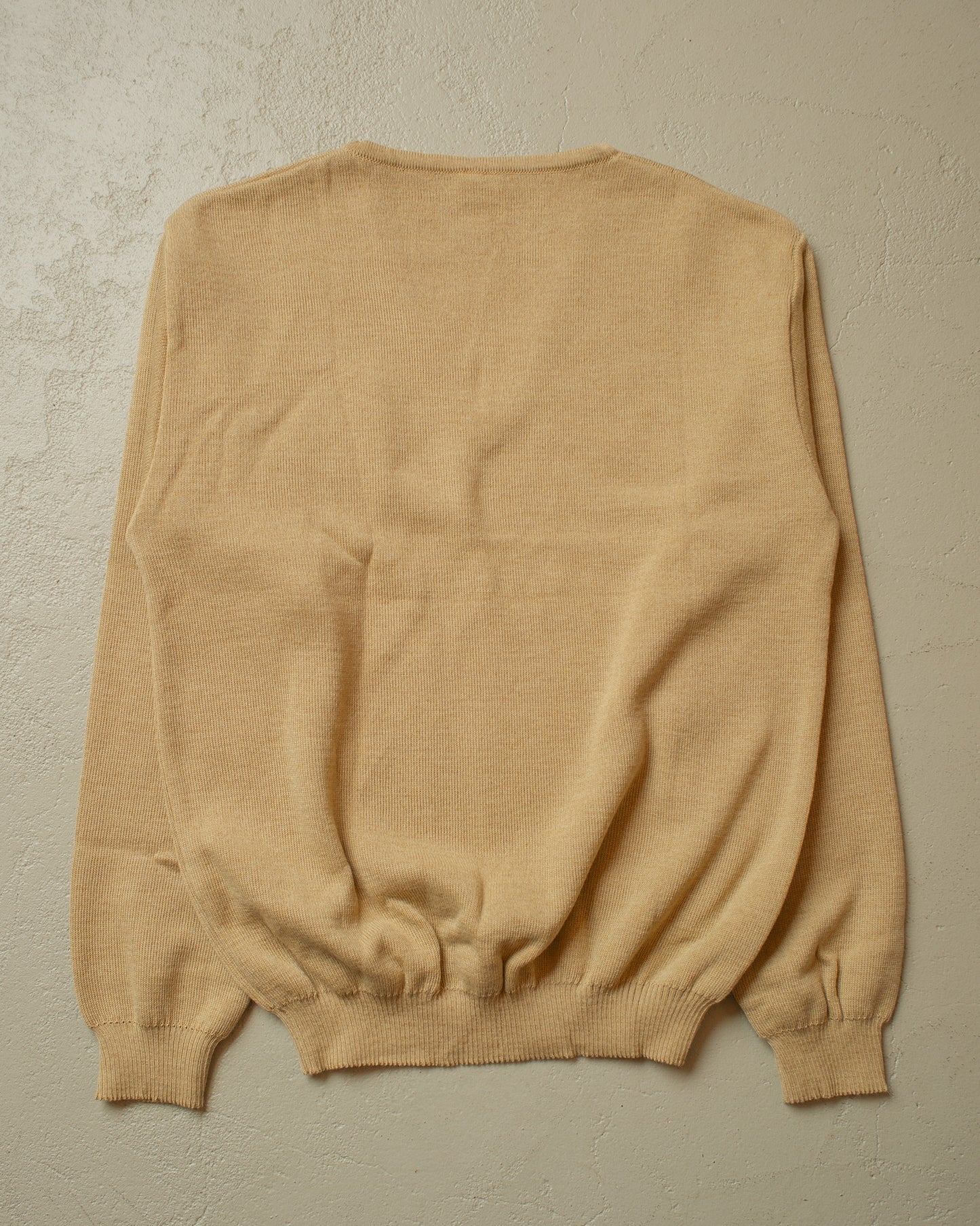 1990s unworn Polizei V-Neck Sweater beige - L/XL