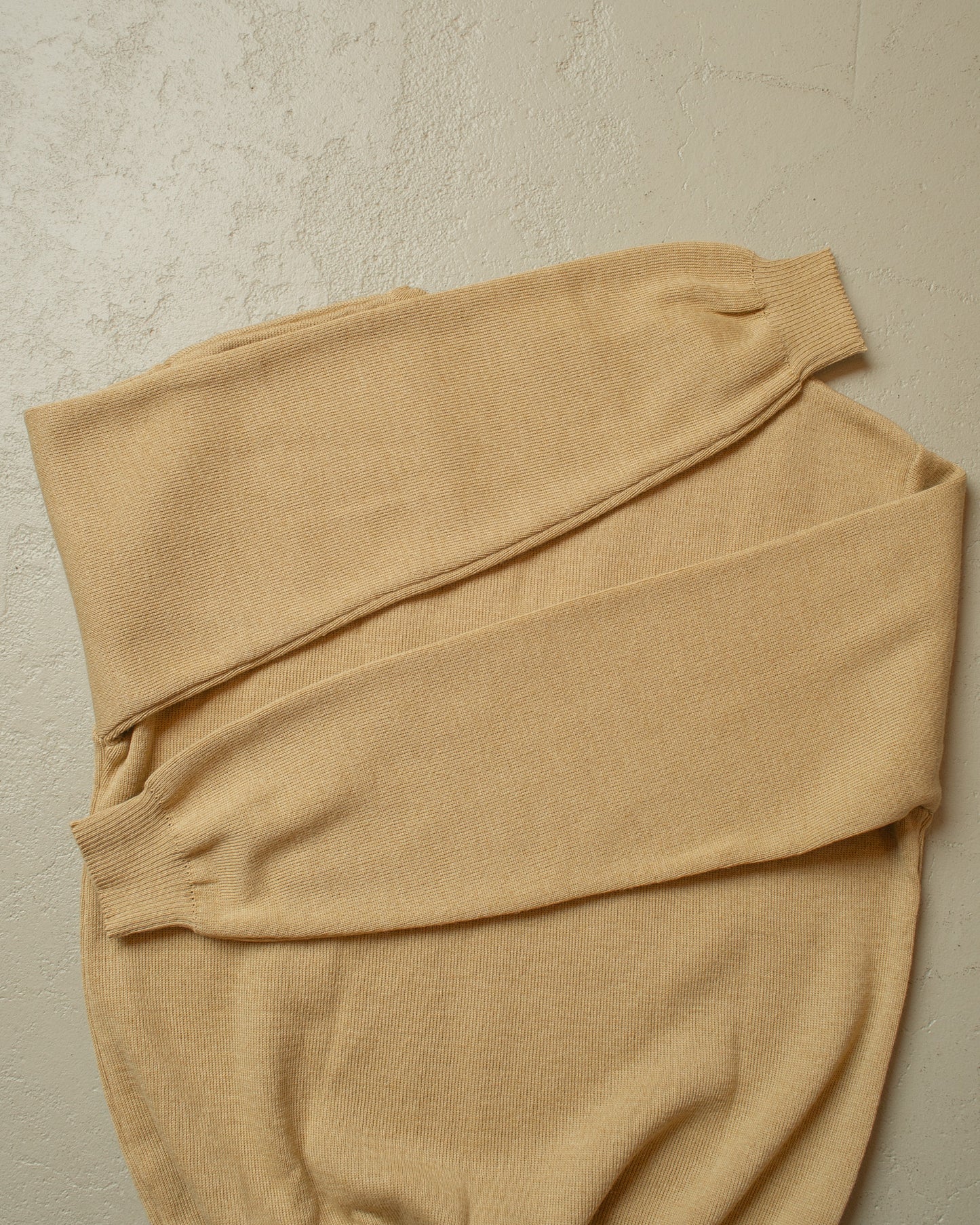 1990s unworn Polizei V-Neck Sweater beige - L/XL