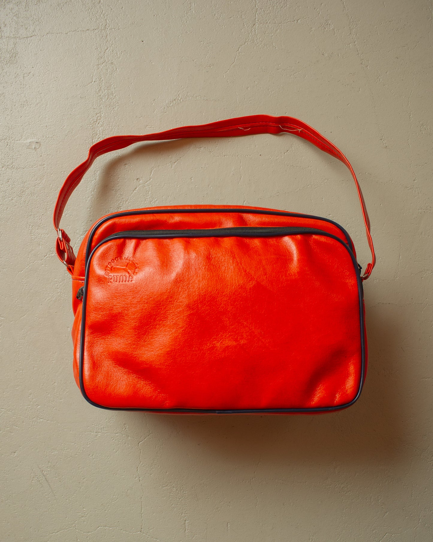 1980s Puma Madrid Shoulder Bag orange
