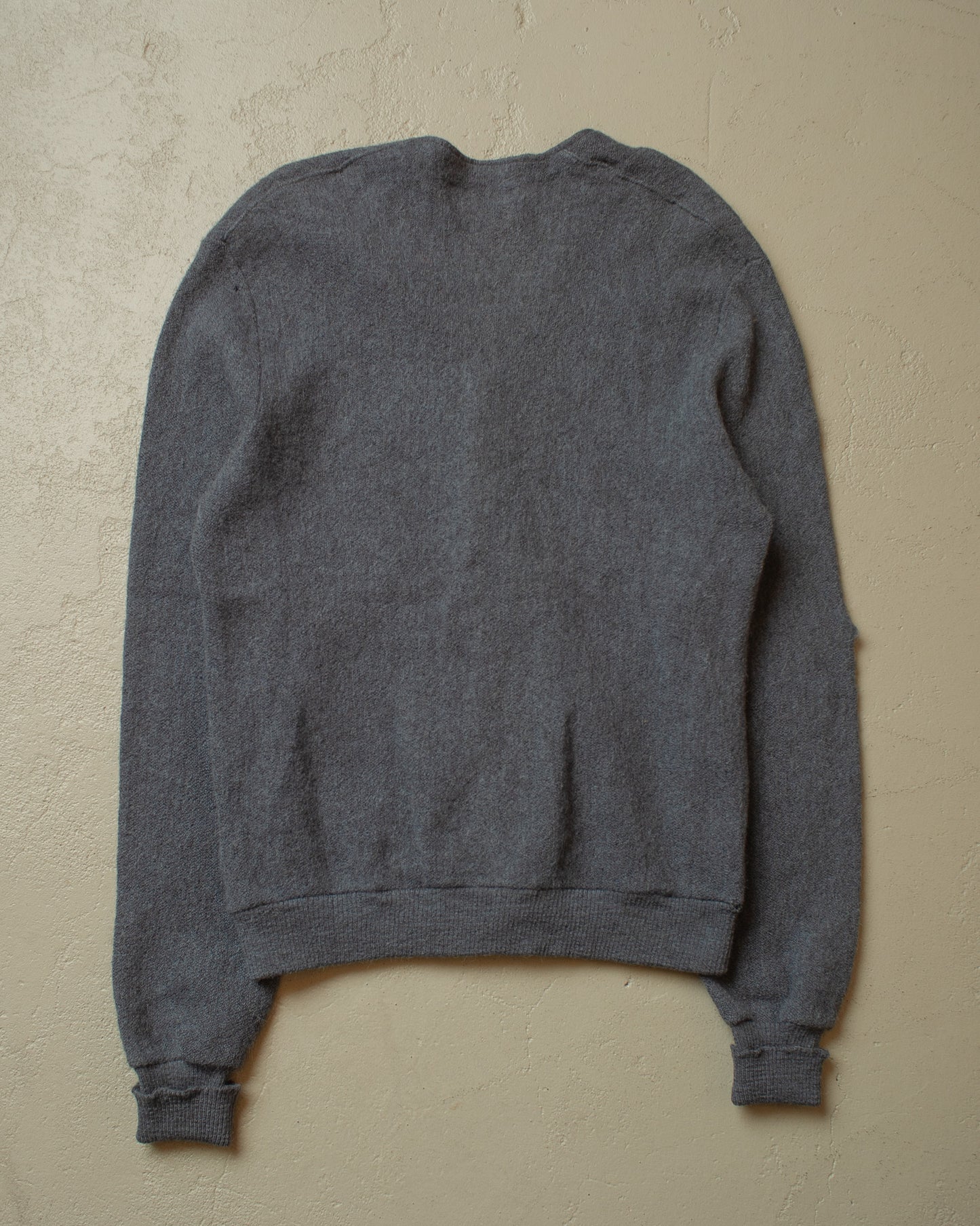 1970s Robert Bruce Knit Cardigan grey - XL