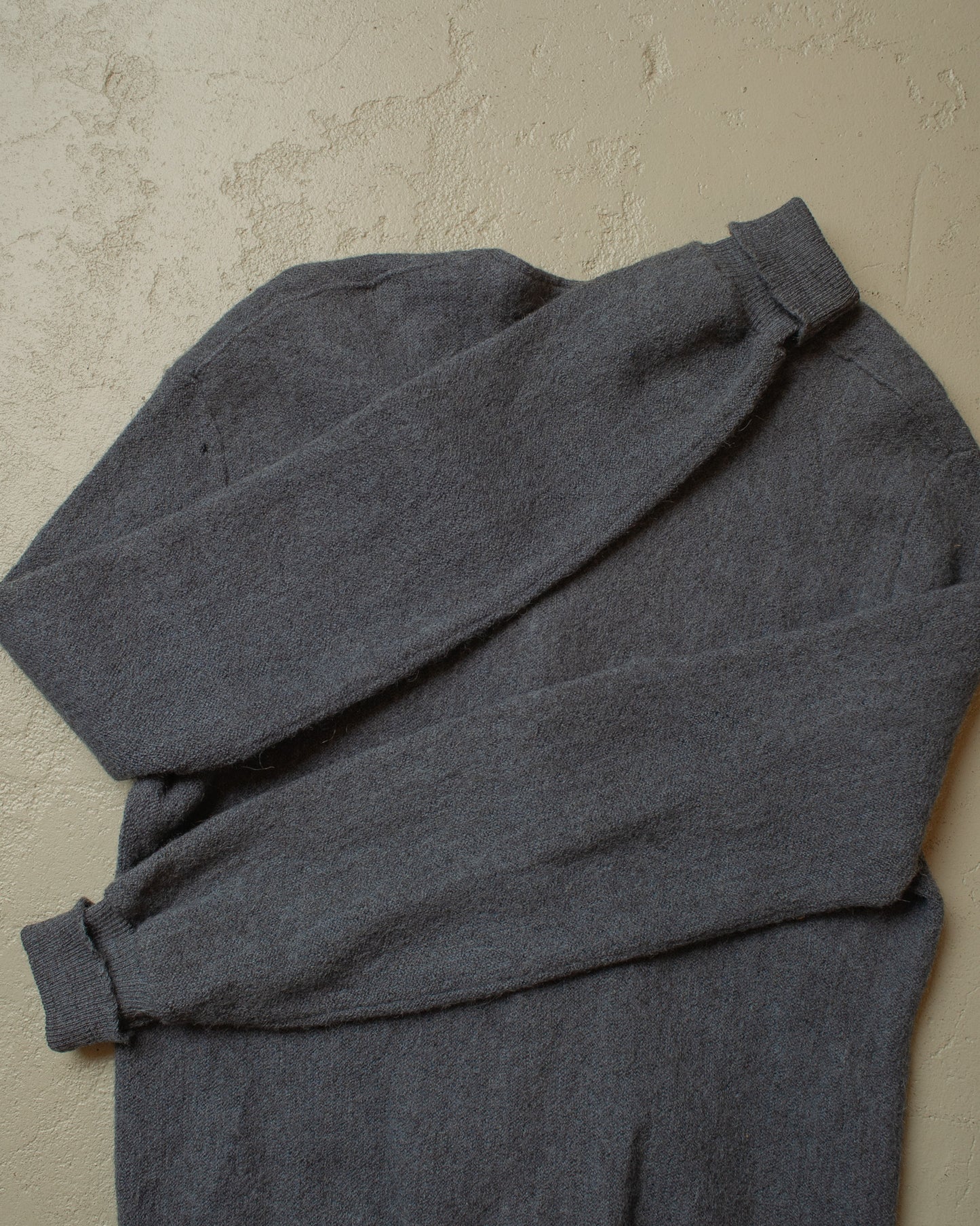 1970s Robert Bruce Knit Cardigan grey - XL
