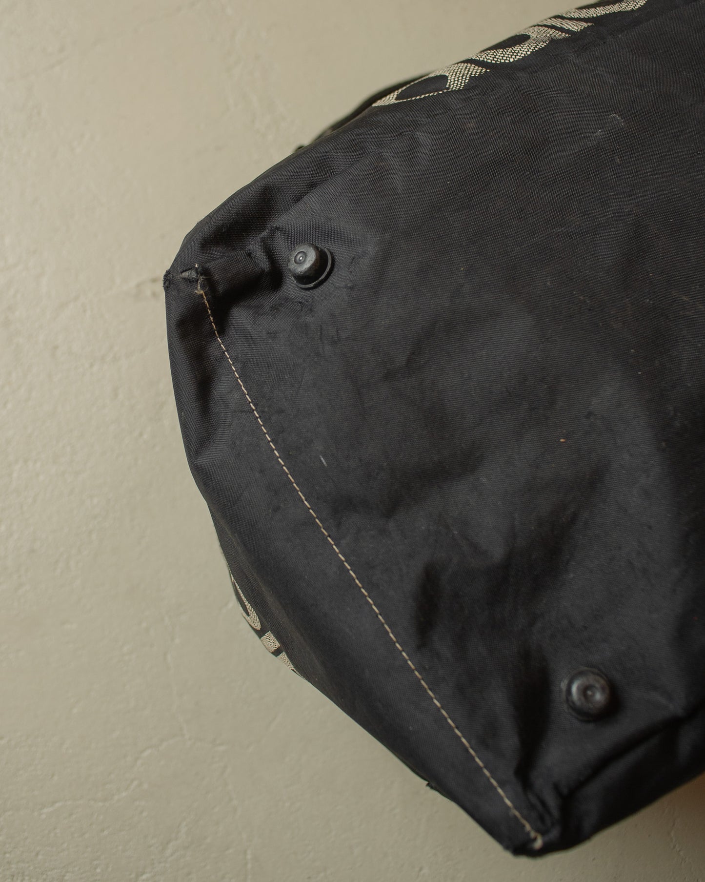 1980s Adidas Duffle Bag black