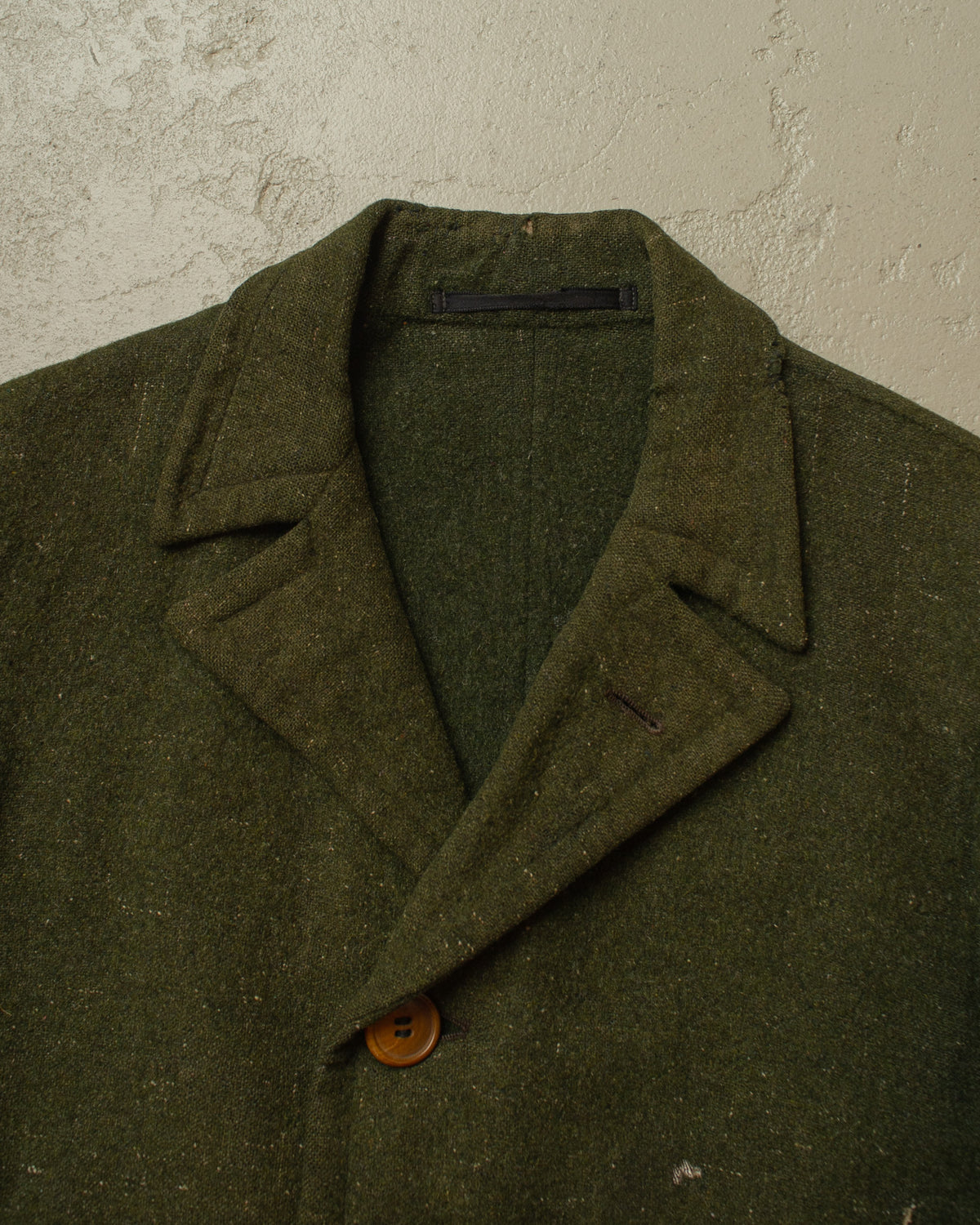 1920s/30s German modified Forestry Wool/Linen Blend Jacket green - M