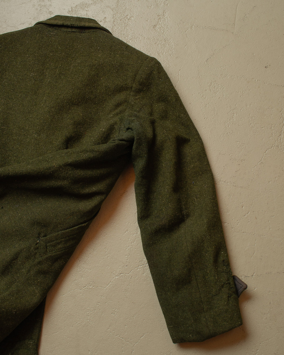 1920s/30s German modified Forestry Wool/Linen Blend Jacket green - M