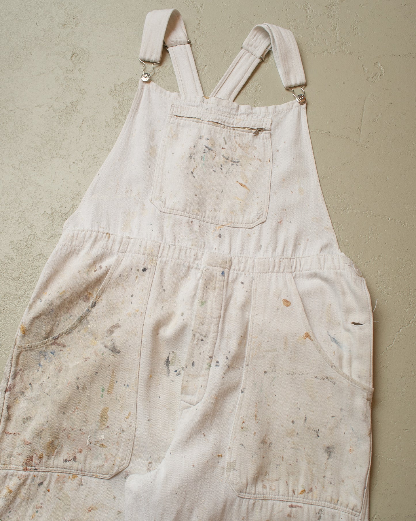1950s/60s Painter Work Overall white - L