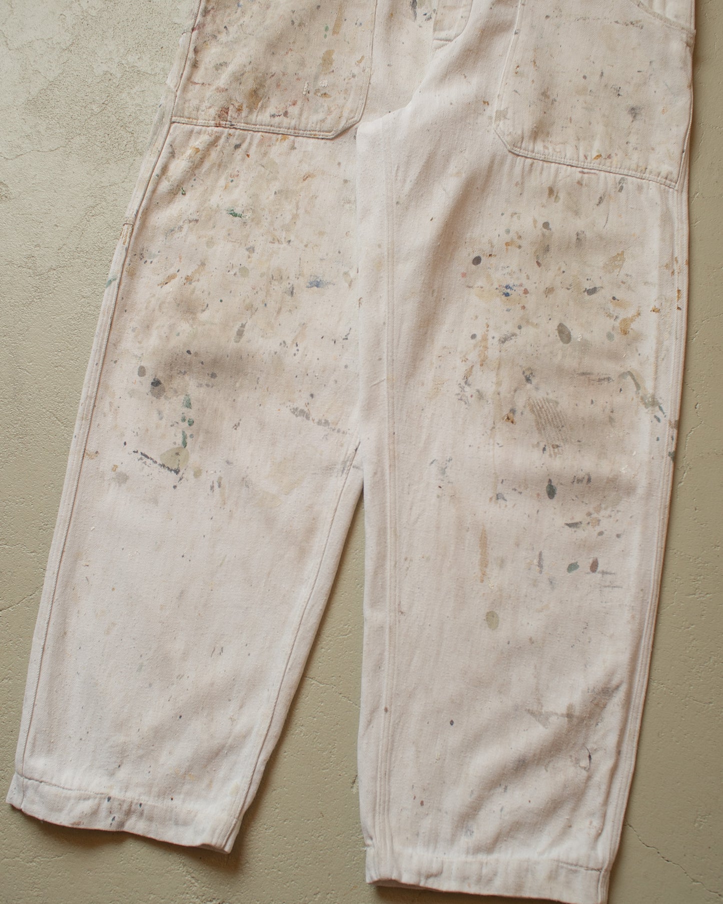 1950s/60s Painter Work Overall white - L