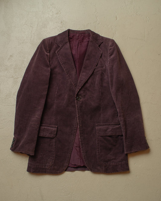1960s/70s German Corduroy Jacket purple - S