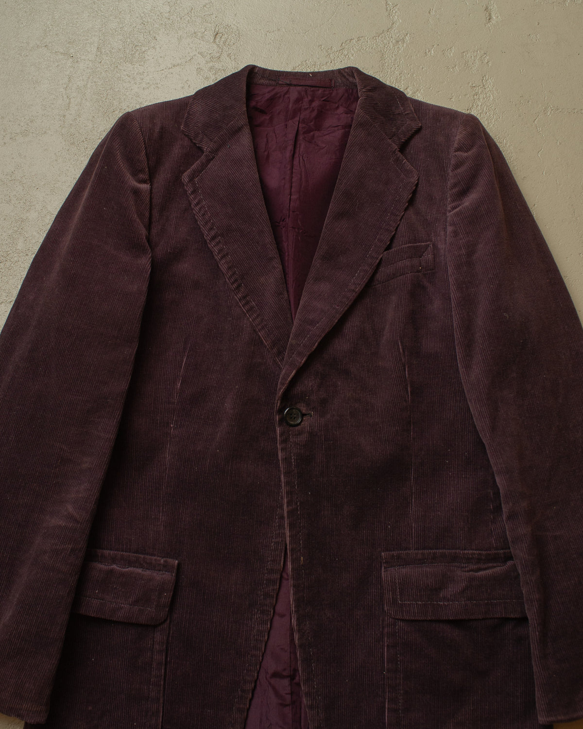 1960s/70s German Corduroy Jacket purple - S