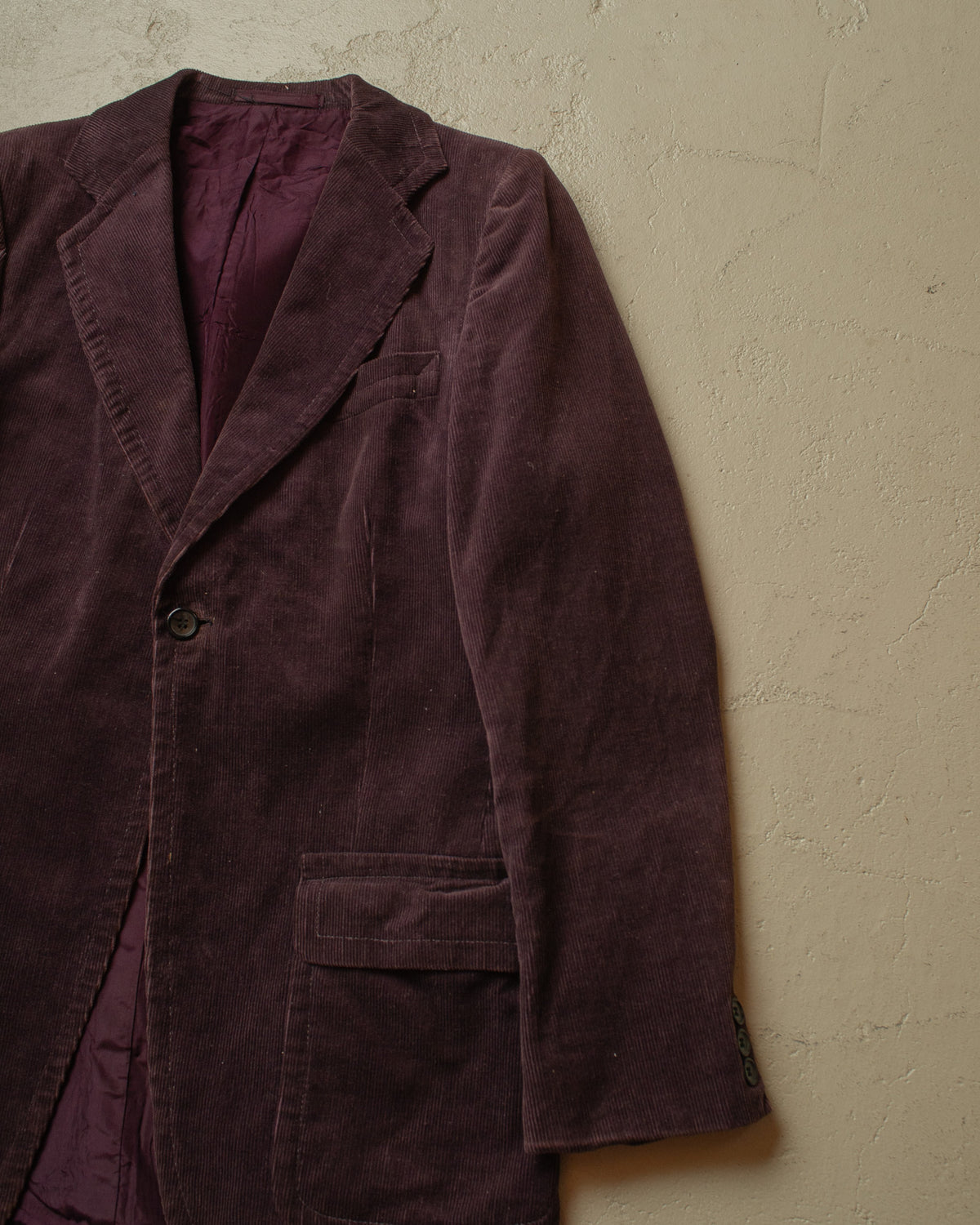 1960s/70s German Corduroy Jacket purple - S