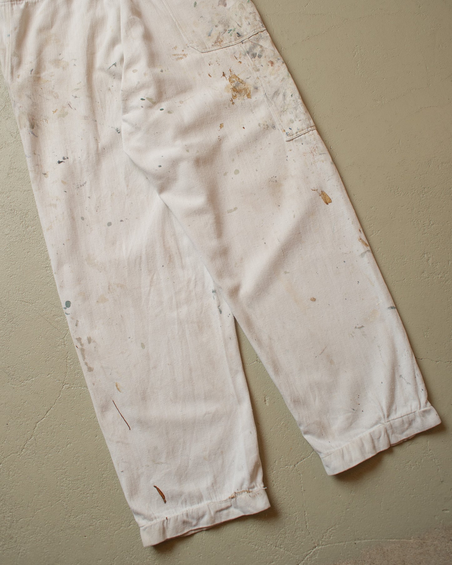 1950s/60s Painter Work Overall white - L