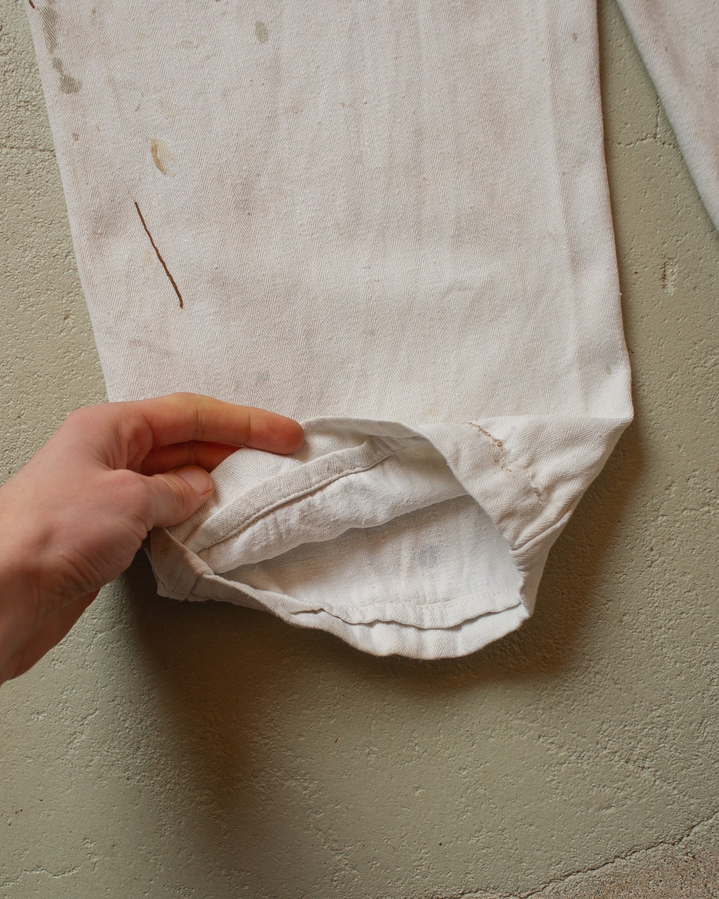 1950s/60s Painter Work Overall white - L