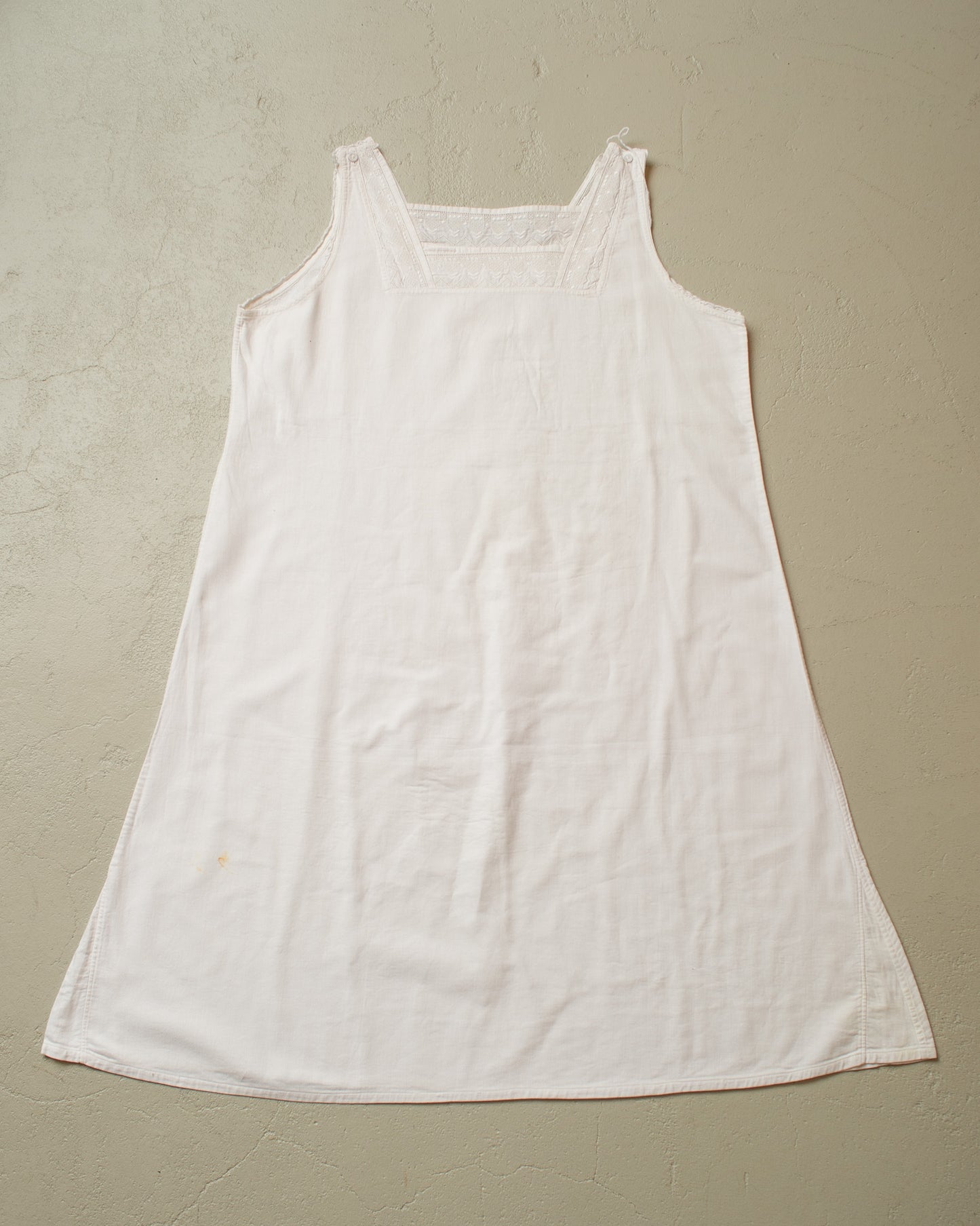 1900s/20s Womens Underdress white - L/XL