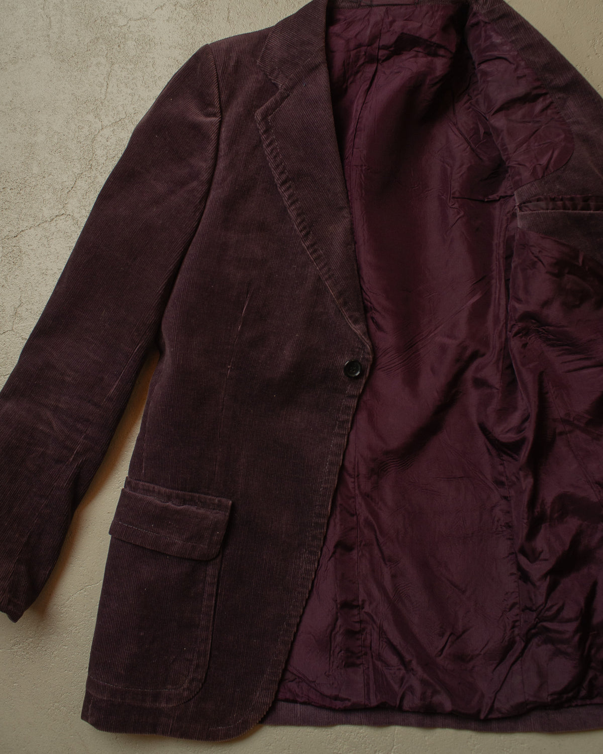 1960s/70s German Corduroy Jacket purple - S