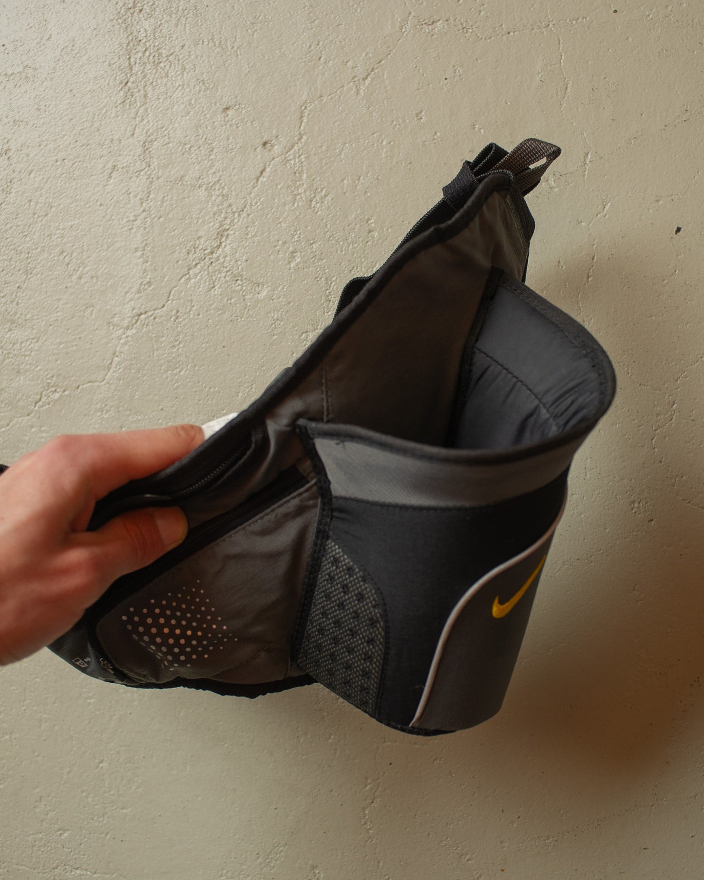 2000s Nike Cup Holder Sidebag grey