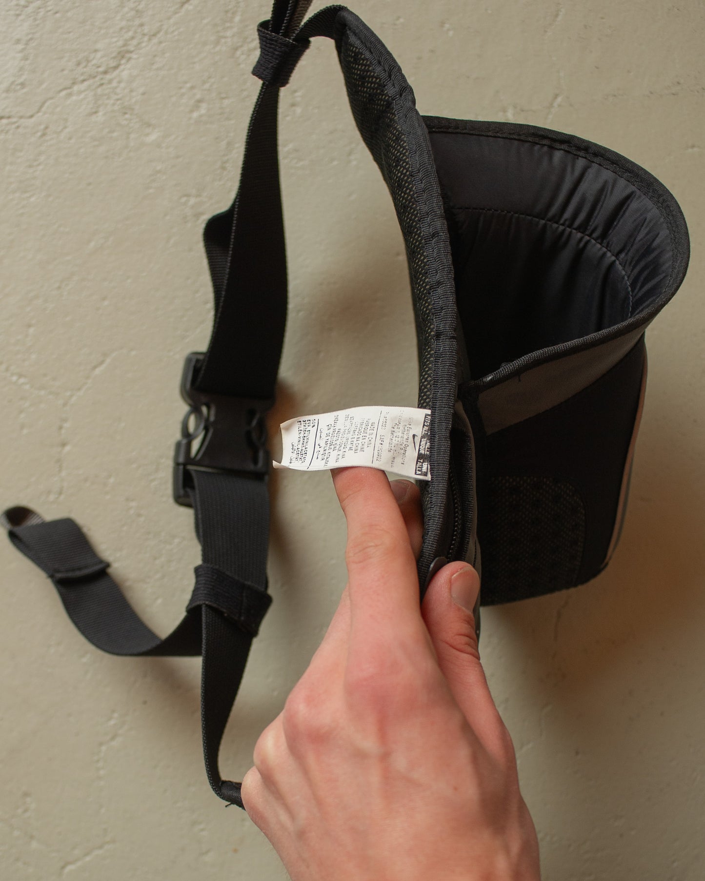 2000s Nike Cup Holder Sidebag grey