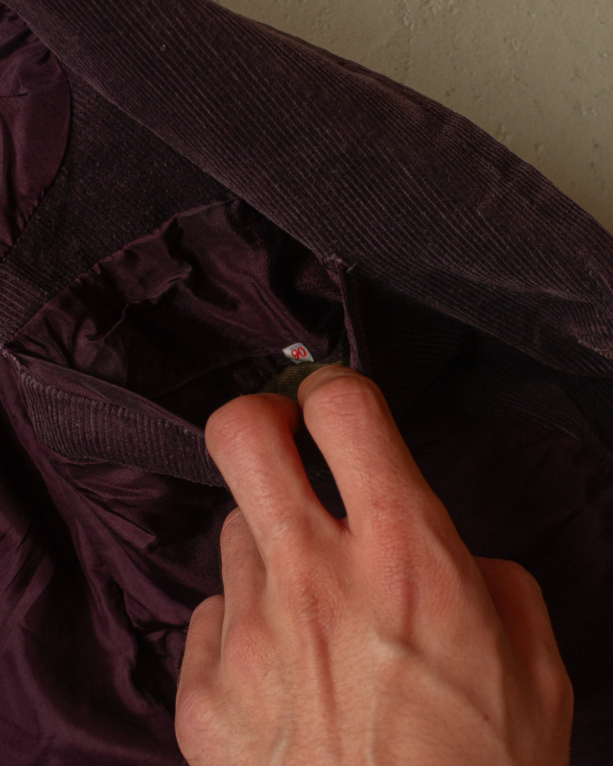 1960s/70s German Corduroy Jacket purple - S