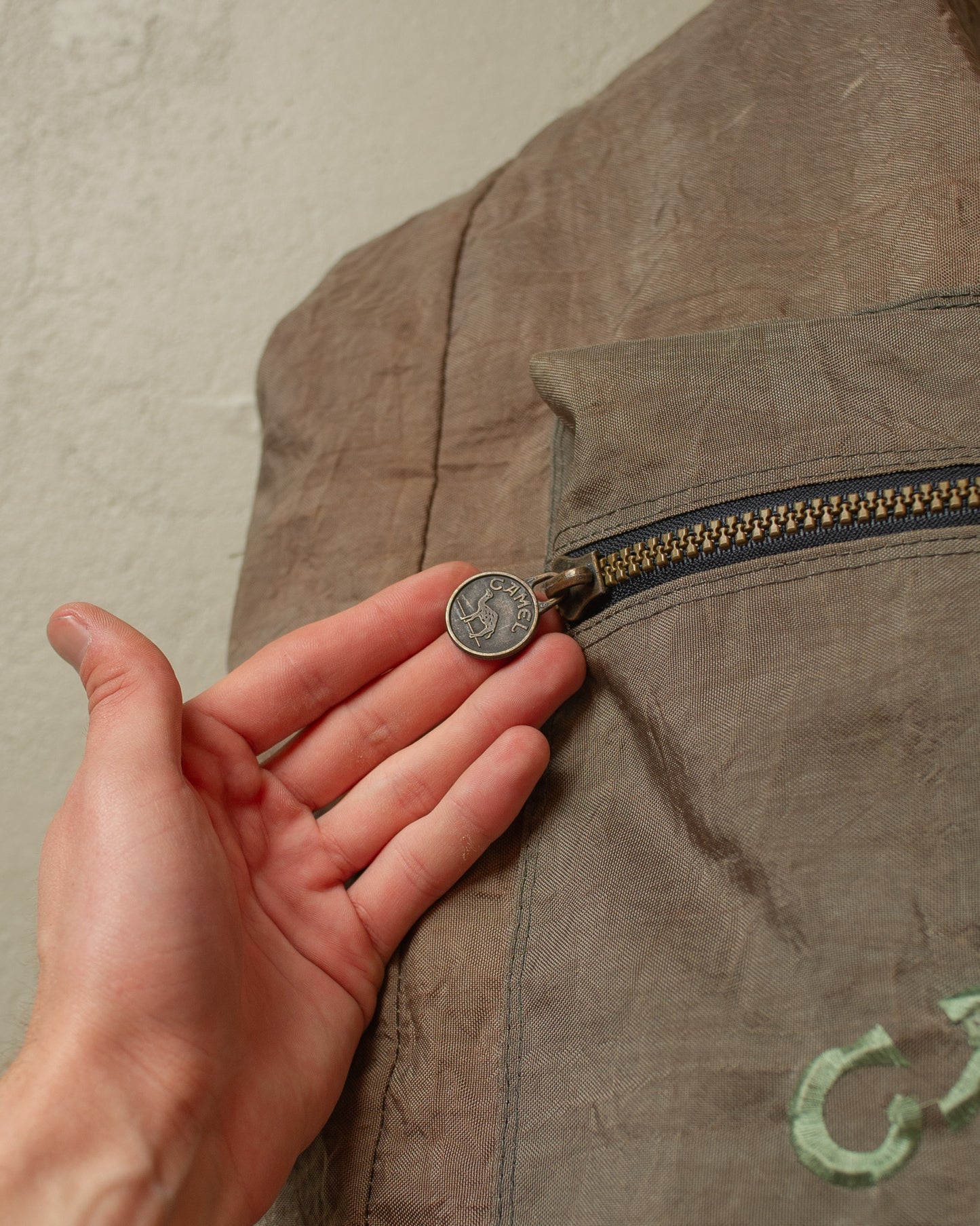 1990s Camel Duffle Bag khaki