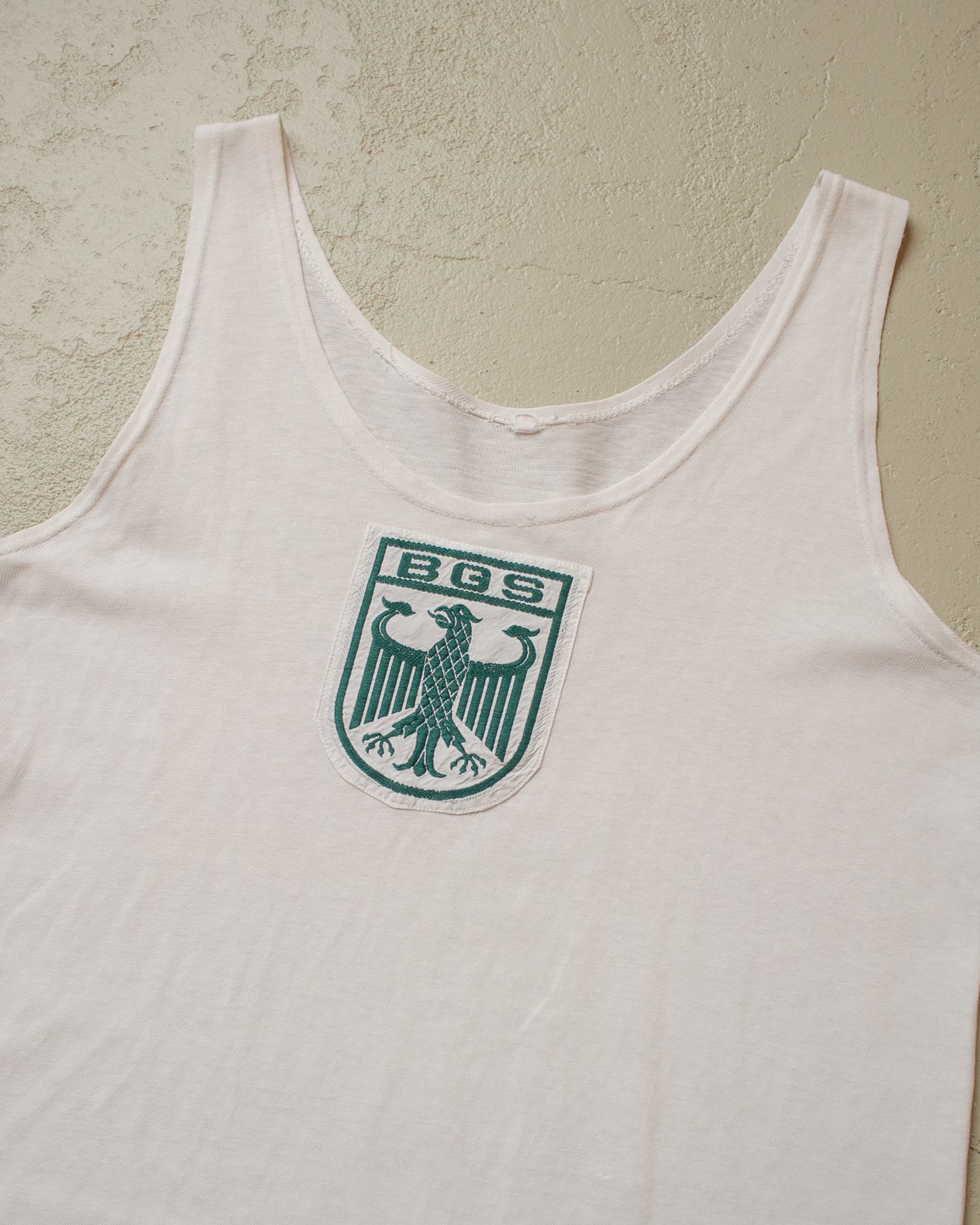 1970s/80s Bundesgrenzschutz Top white - M