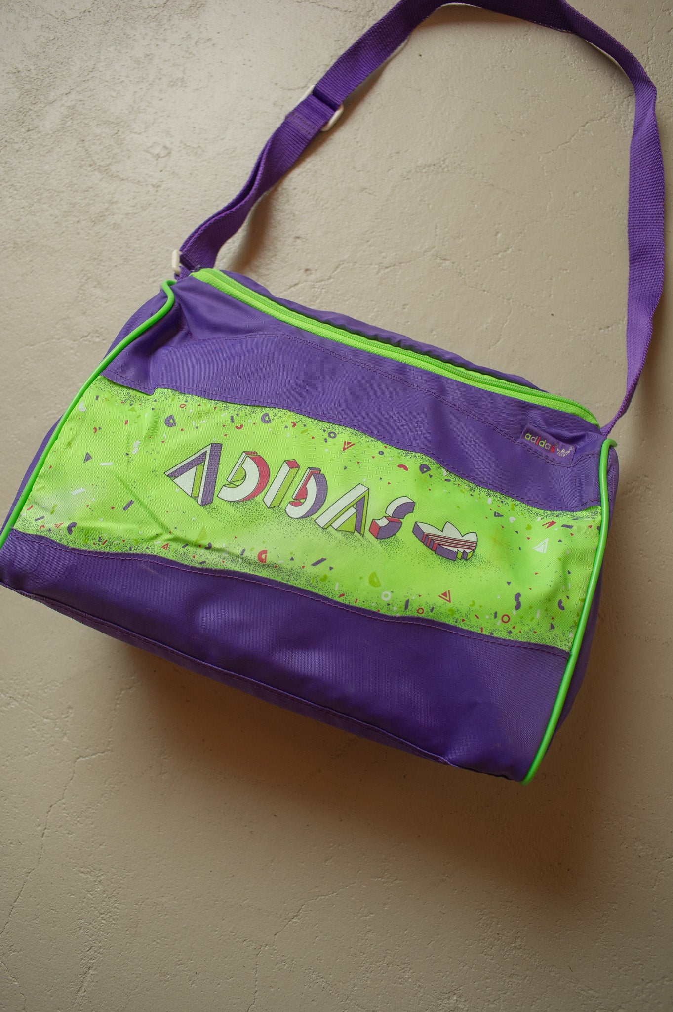 1980s Adidas Shoulder Bag multi