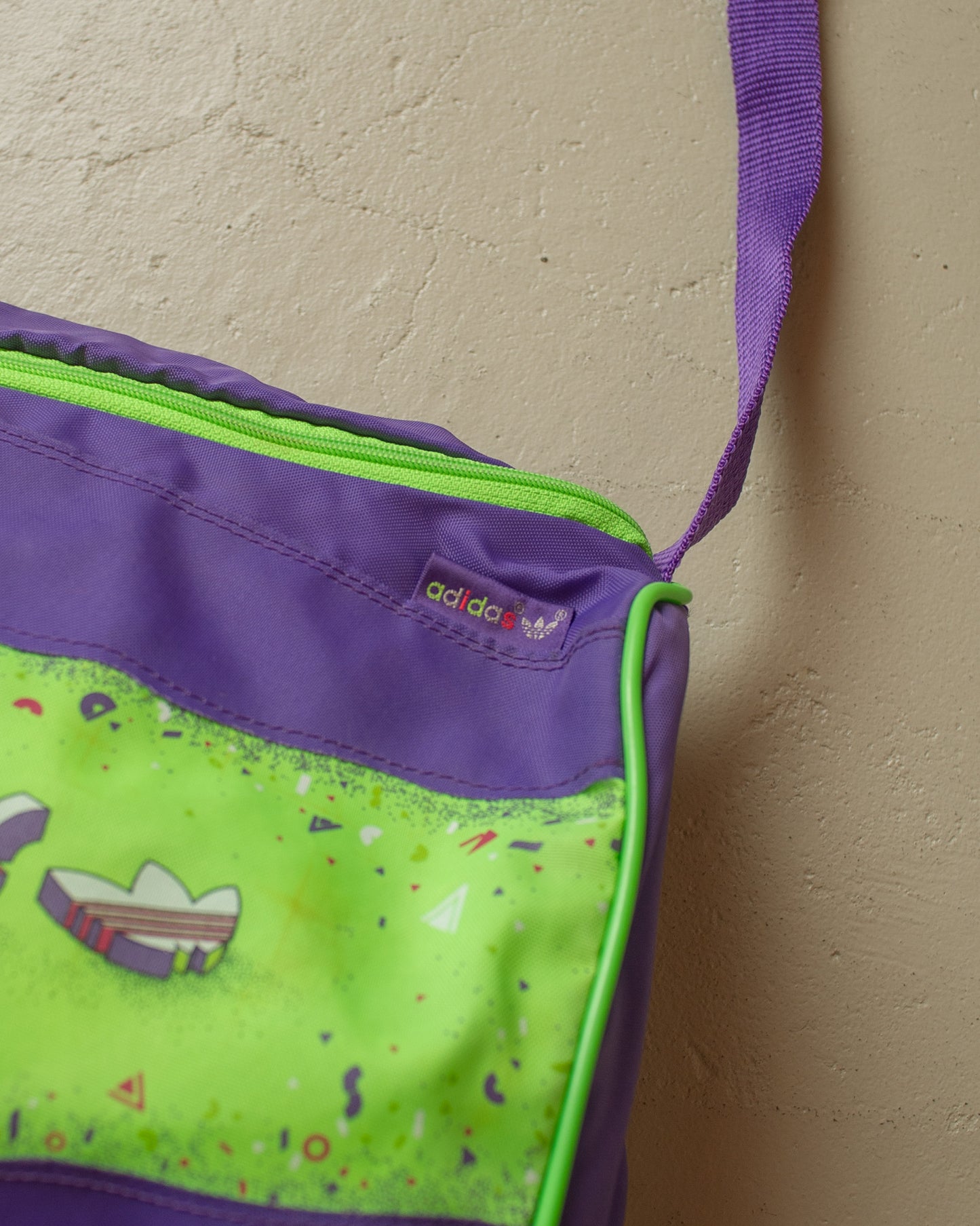 1980s Adidas Shoulder Bag multi