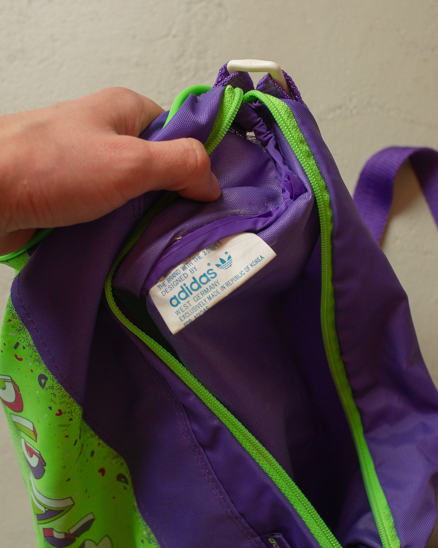 1980s Adidas Shoulder Bag multi