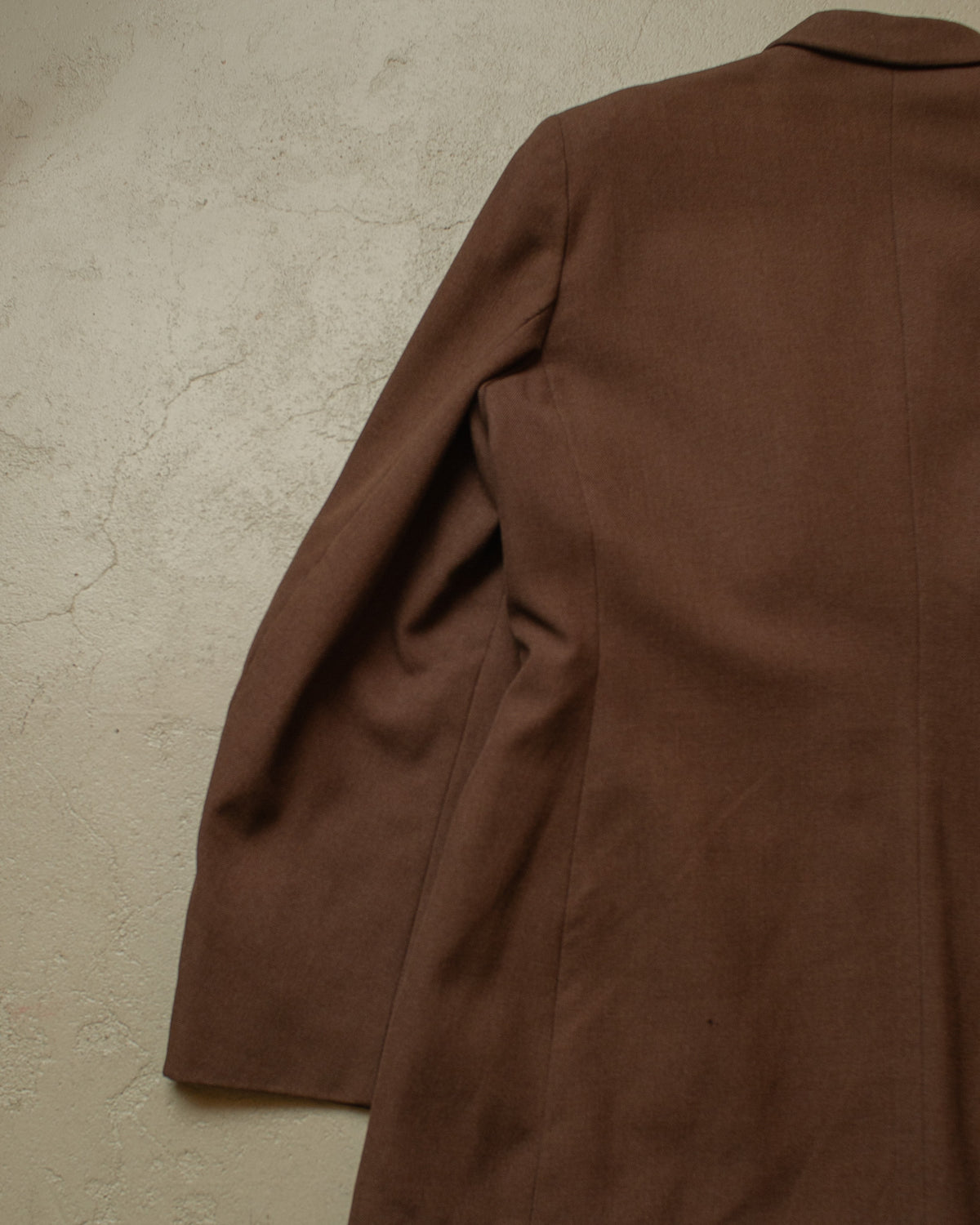 1940s/50s German Womens C&A Double breasted Suit brown - L/XL